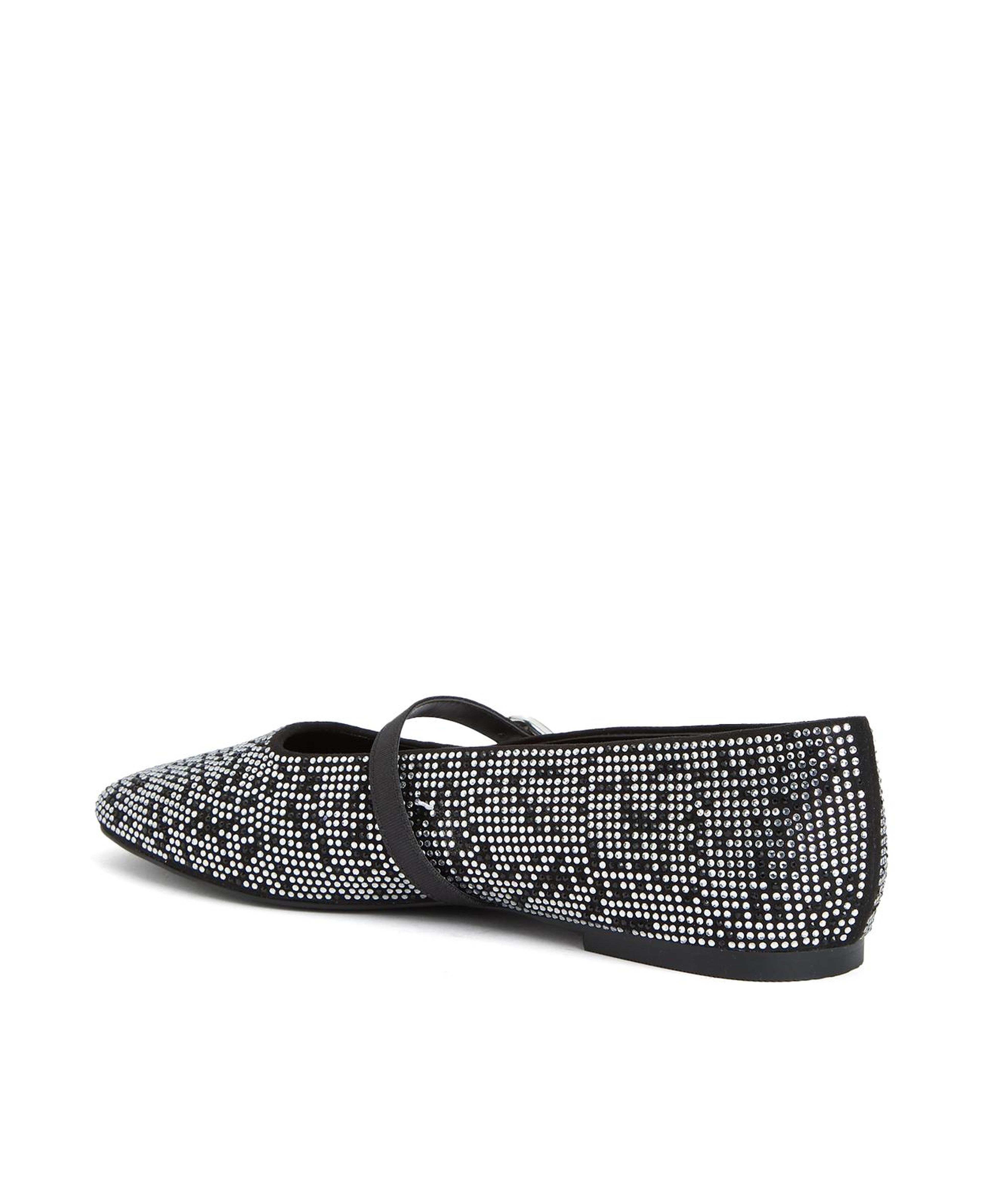 Divarese Kadın Silver Taşlı Mary Jane Babet