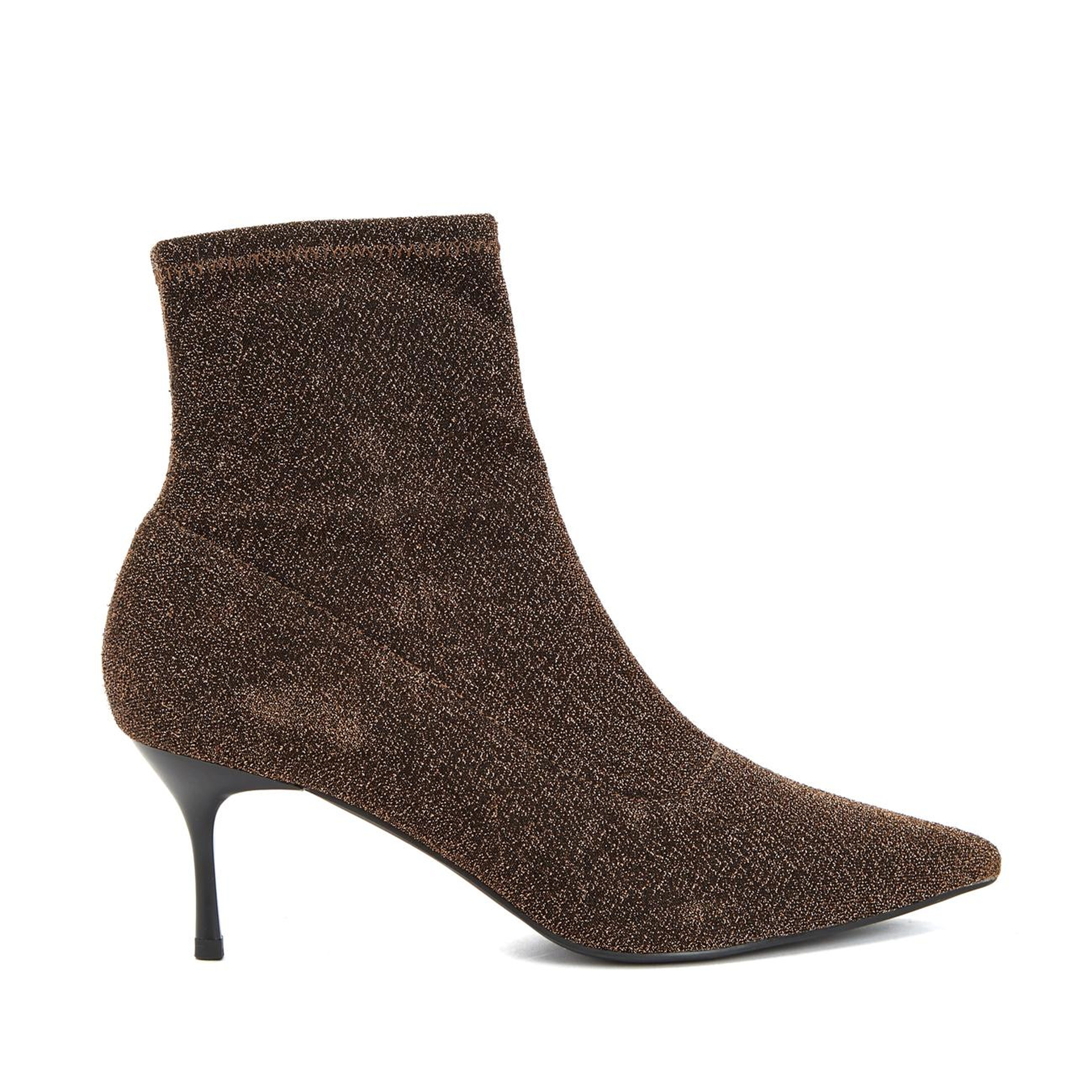 Divarese Kadın Bronz Desenli Bot