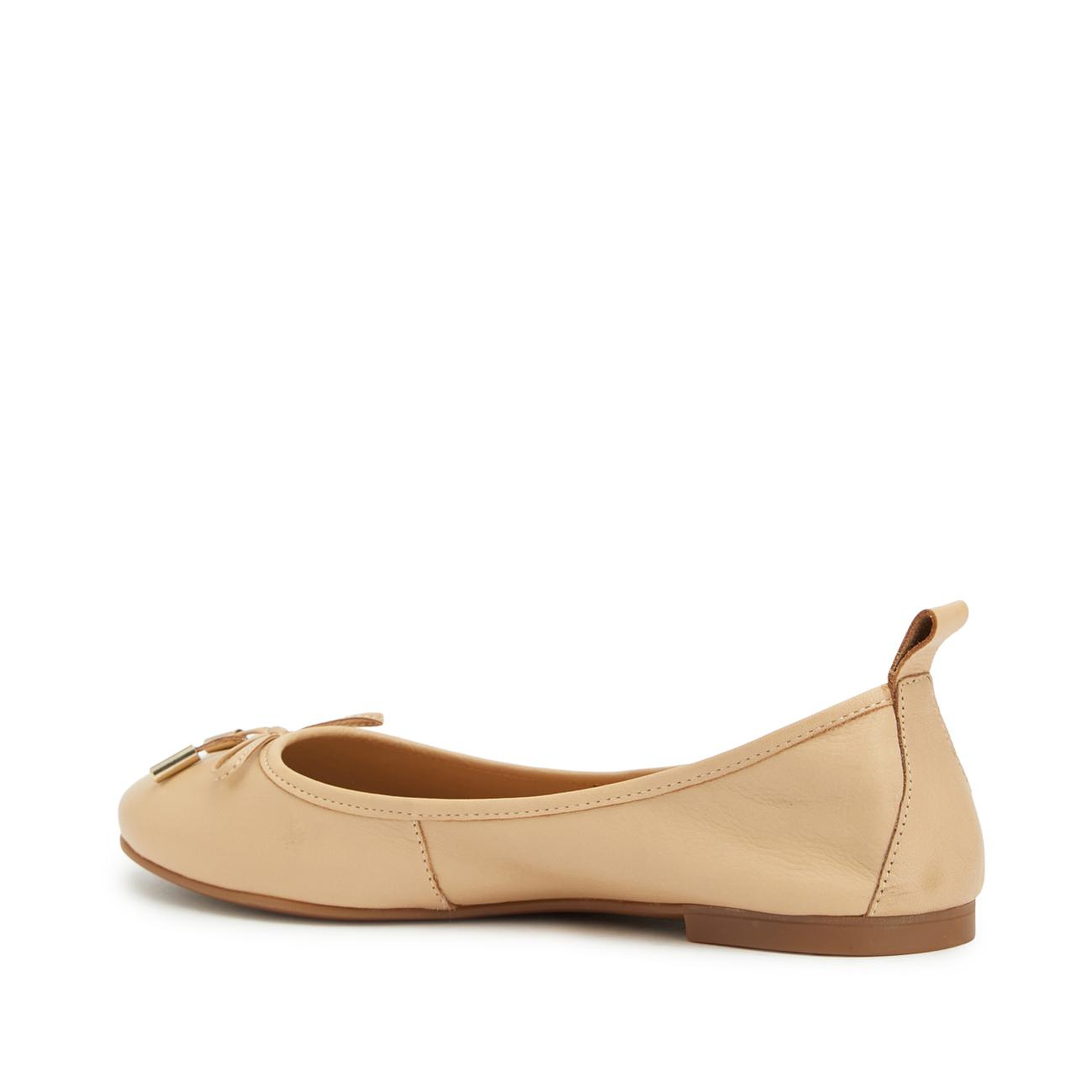 Divarese Kadın Nude Deri Babet