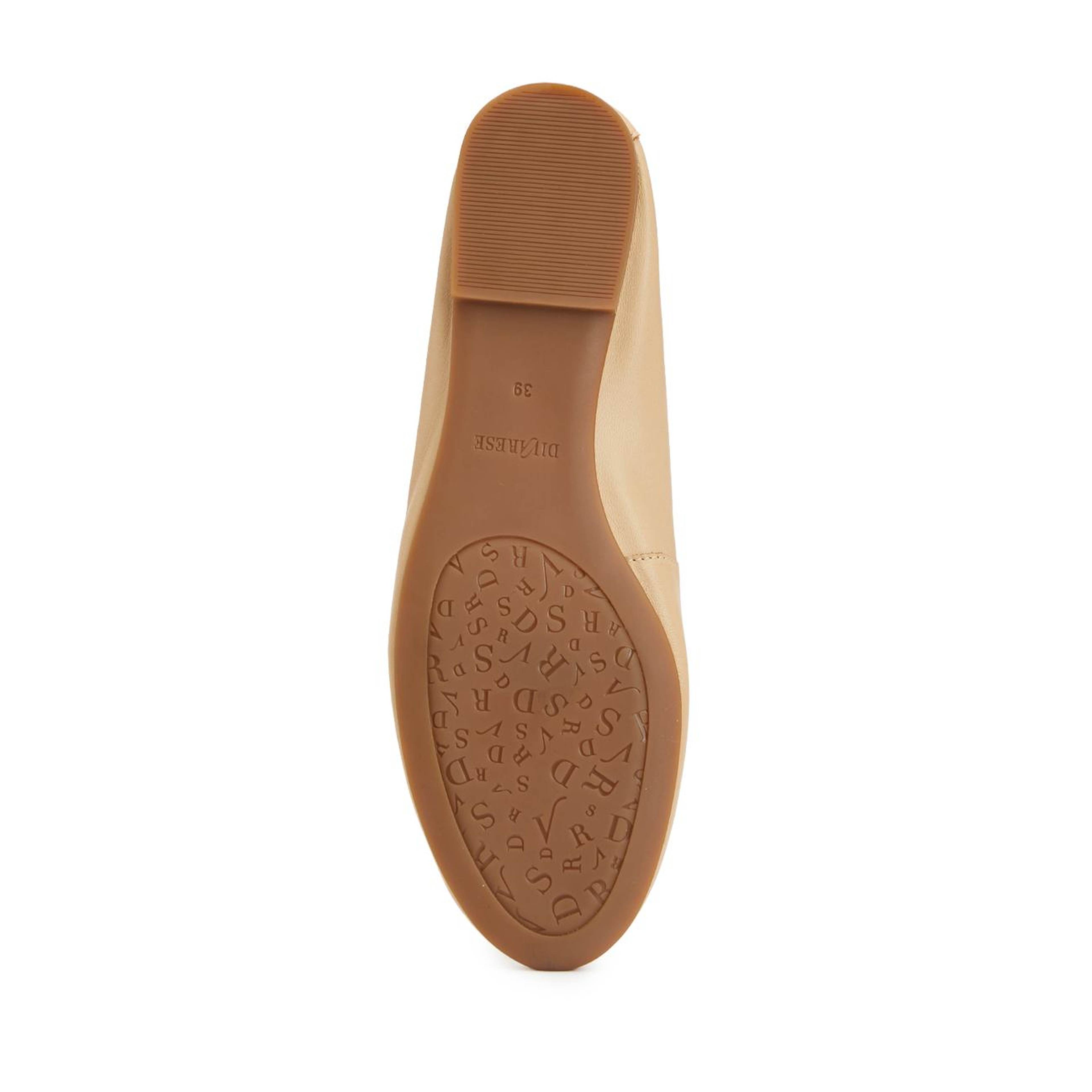 Divarese Kadın Nude Deri Babet