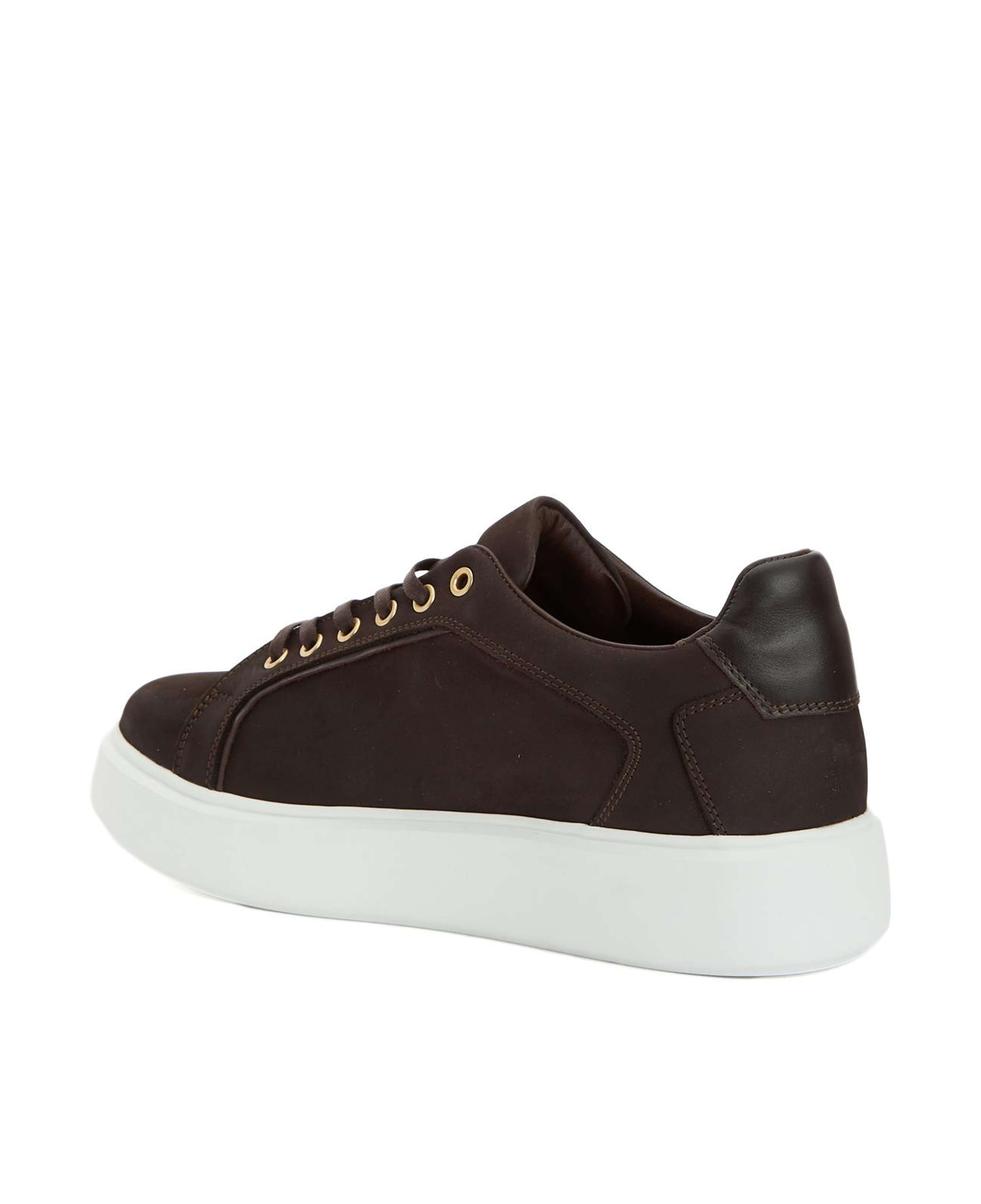 Divarese Kadın Acı Kahve Deri Sneaker