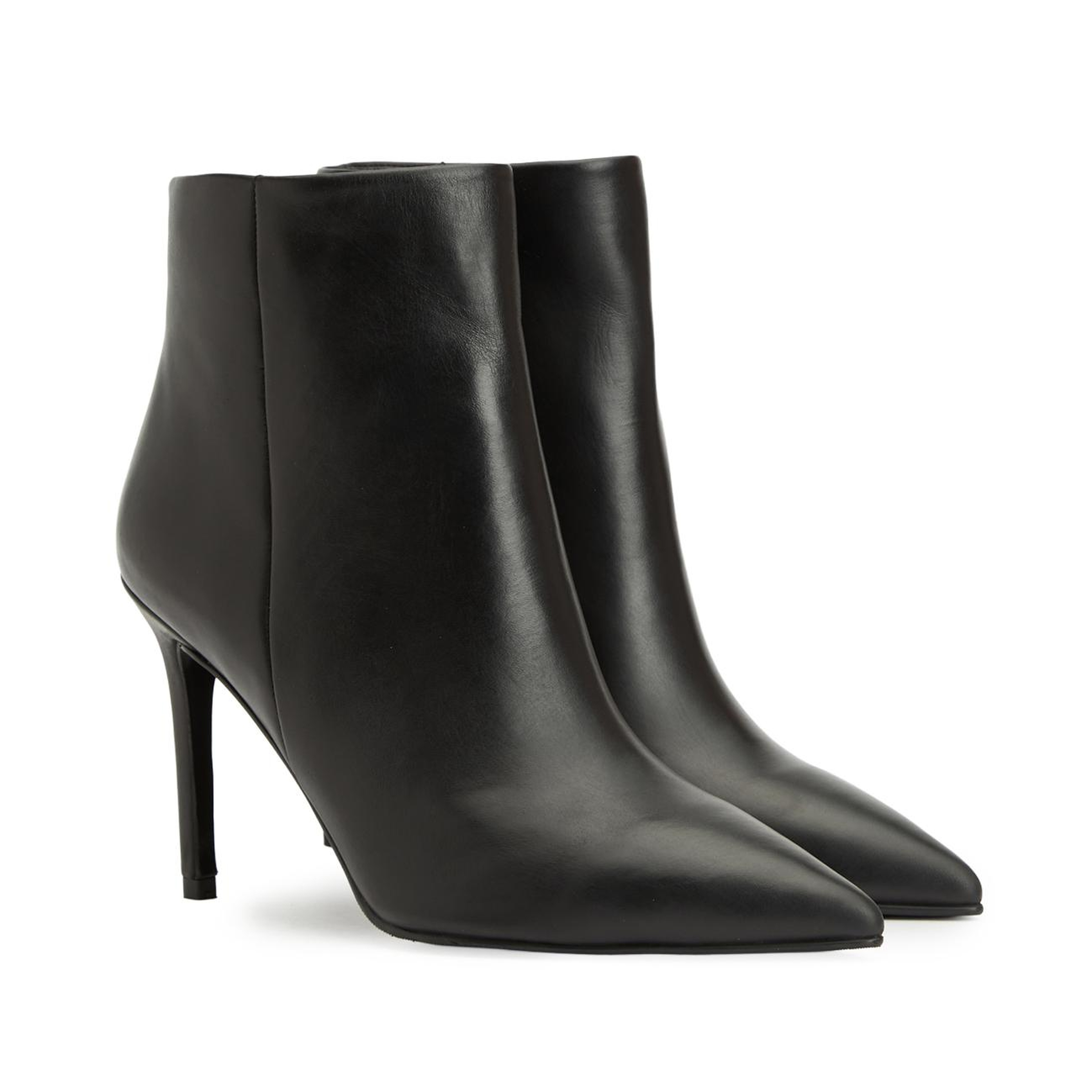 Divarese Kadın Siyah Deri Bot