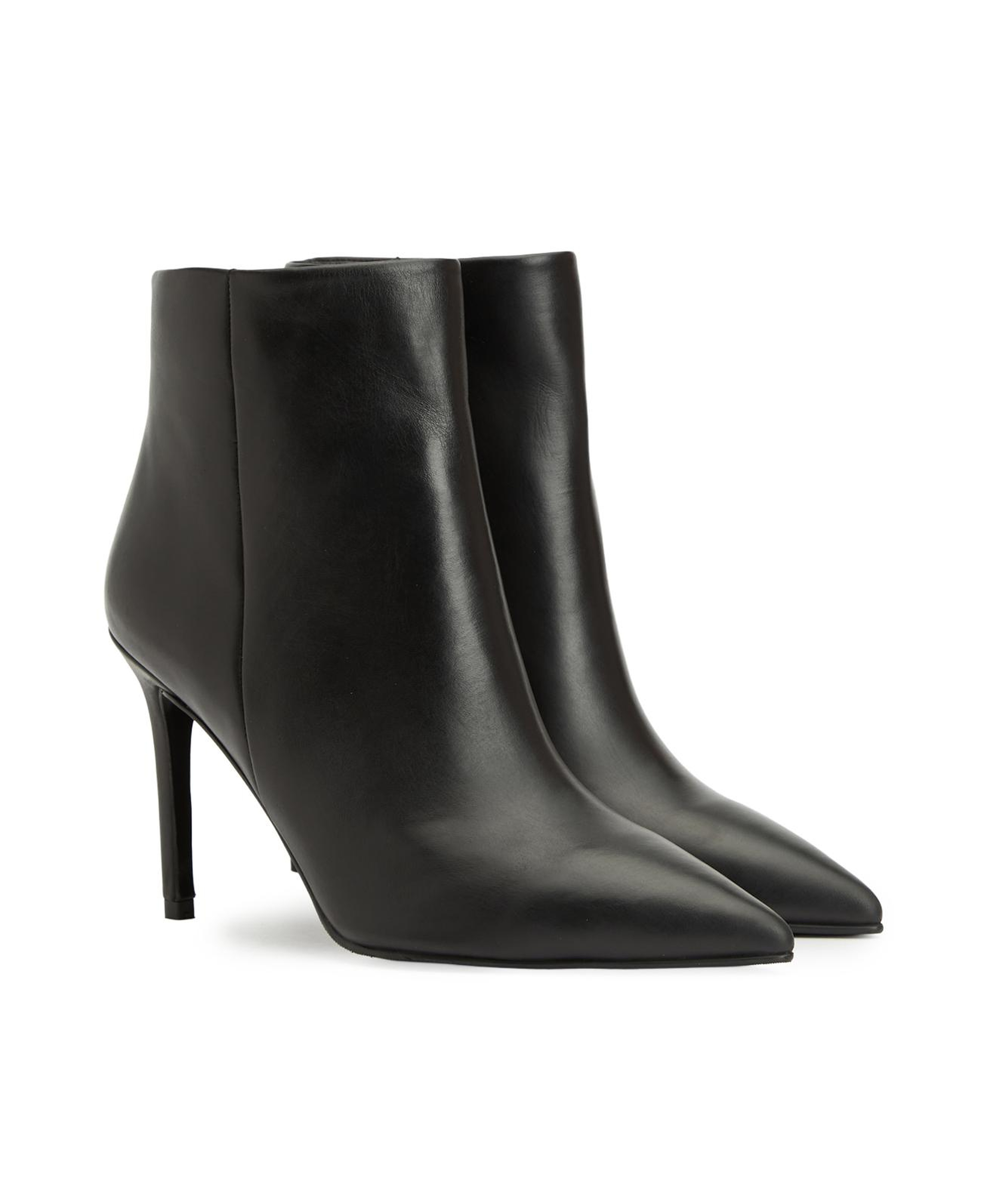 Divarese Kadın Siyah Deri Bot