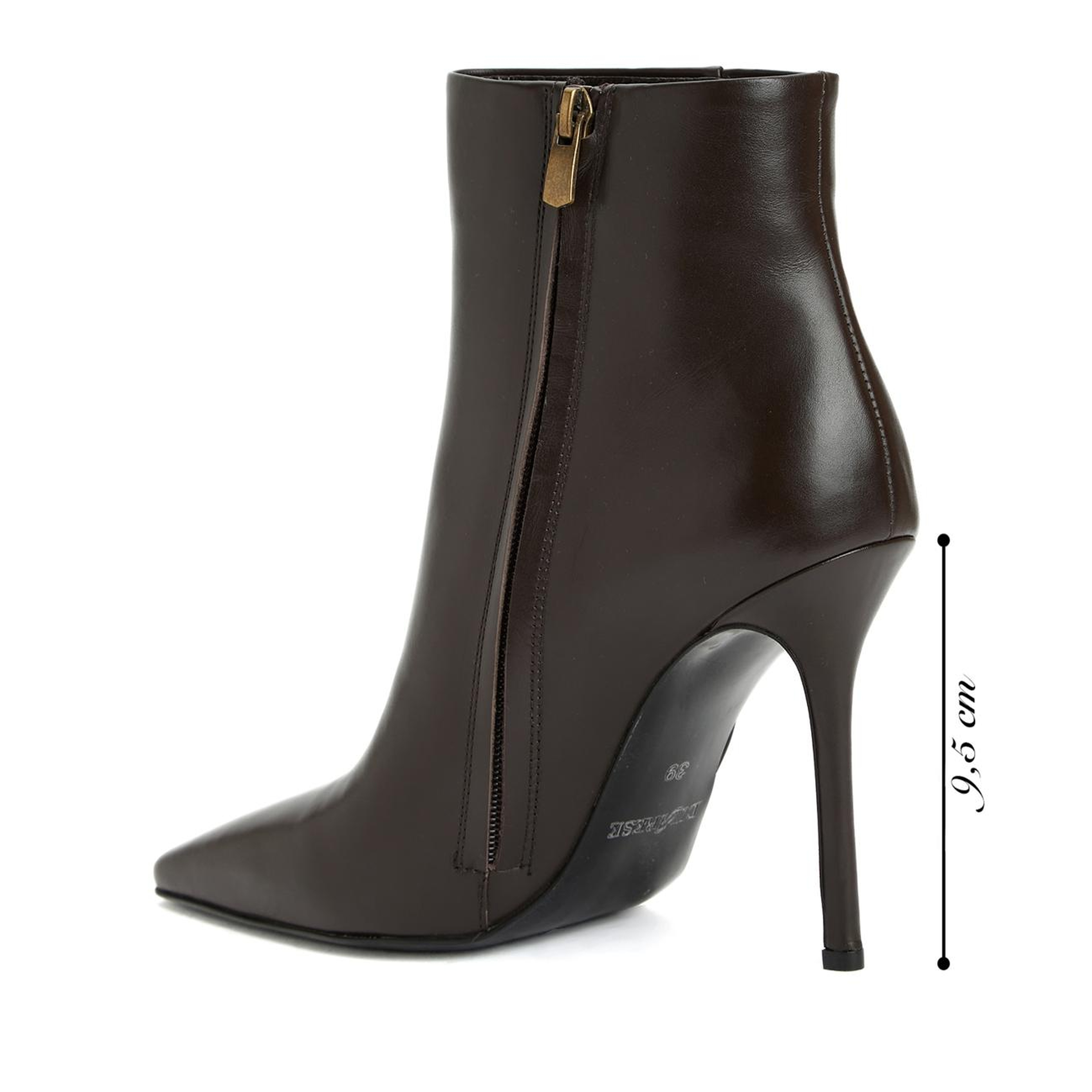 Divarese Kadın Kahverengi Deri Bot