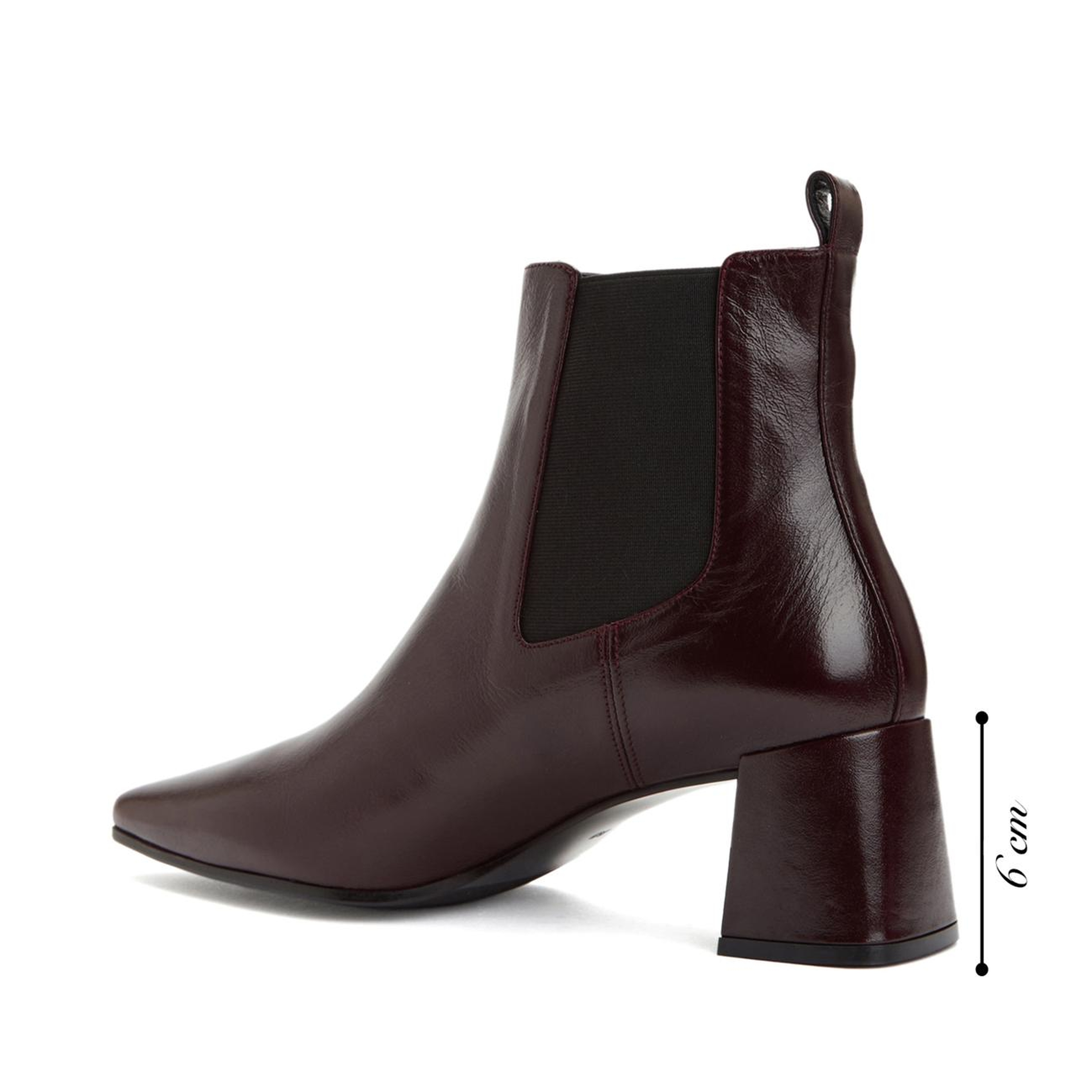 Divarese Kadın Bordo Western Deri Bot