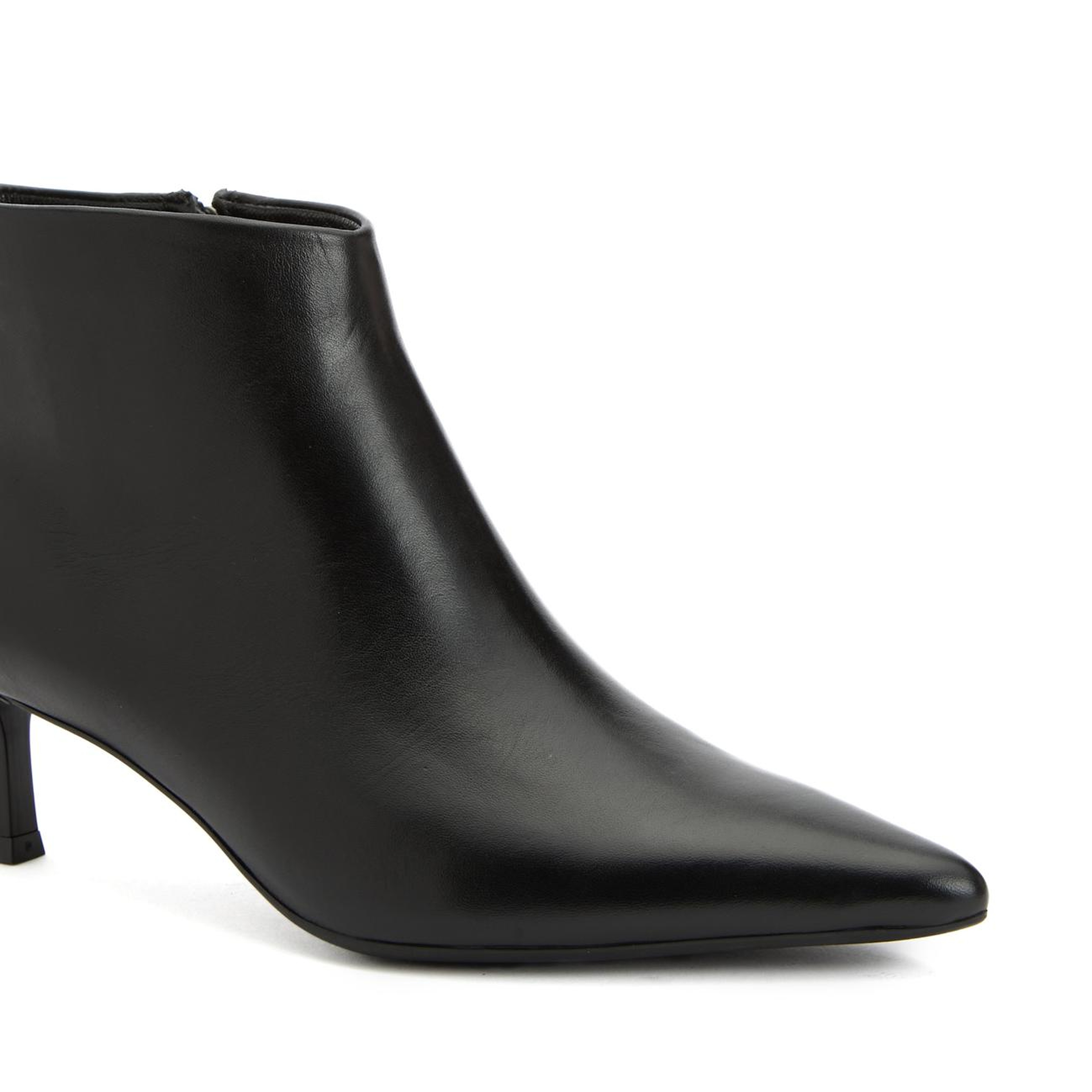 Divarese Kadın Siyah Deri Bot