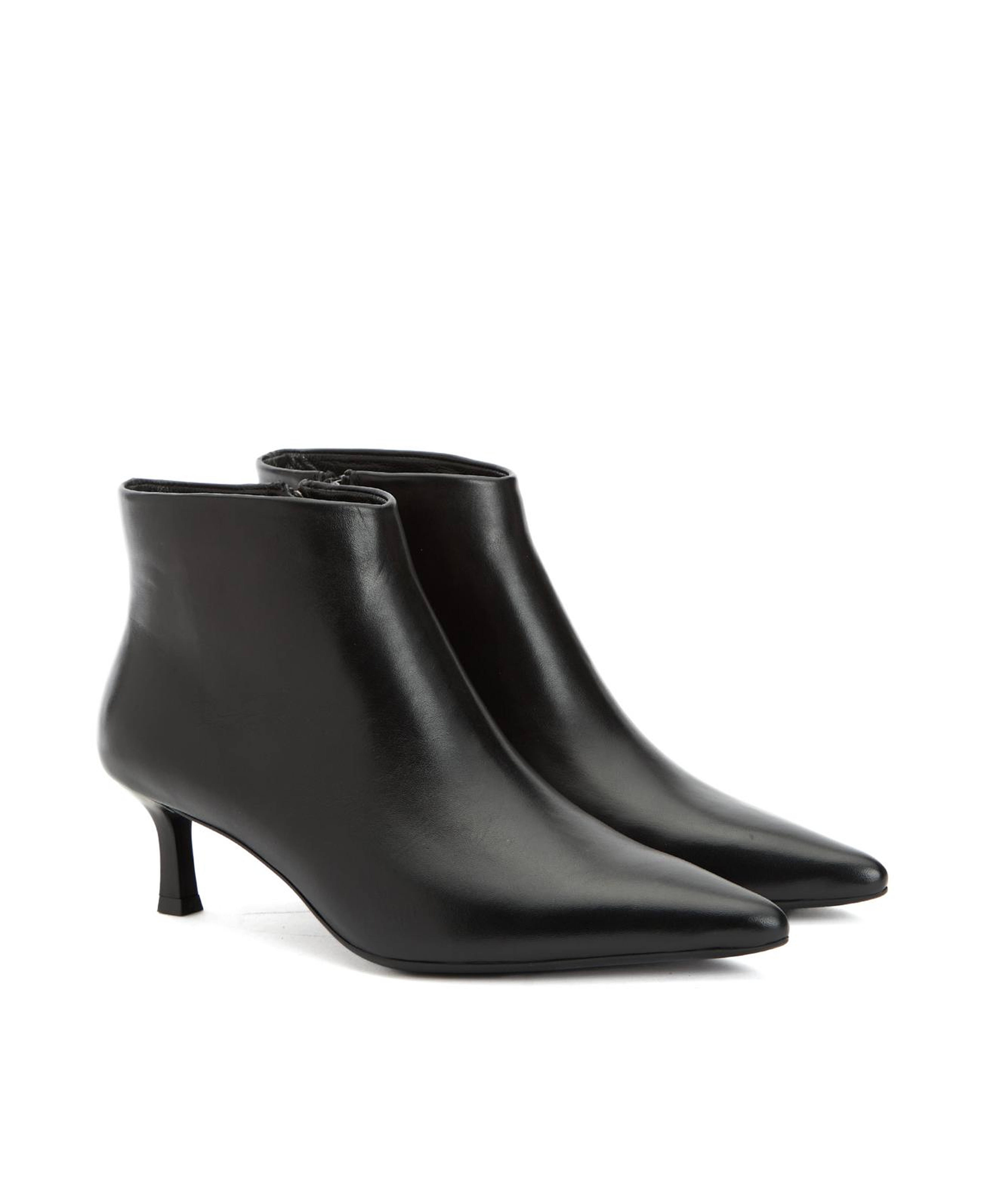 Divarese Kadın Siyah Deri Bot