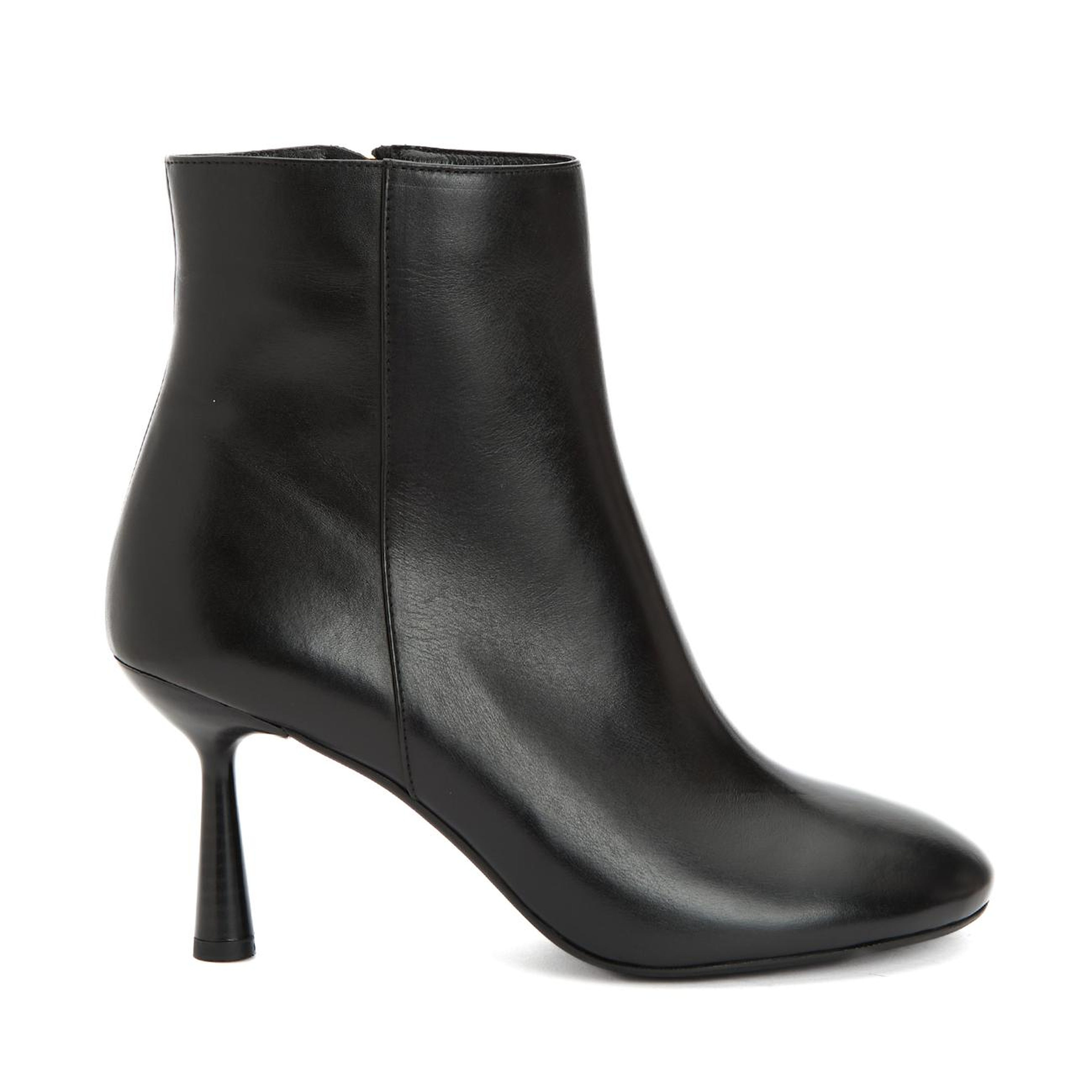 Divarese Kadın Siyah Deri Bot