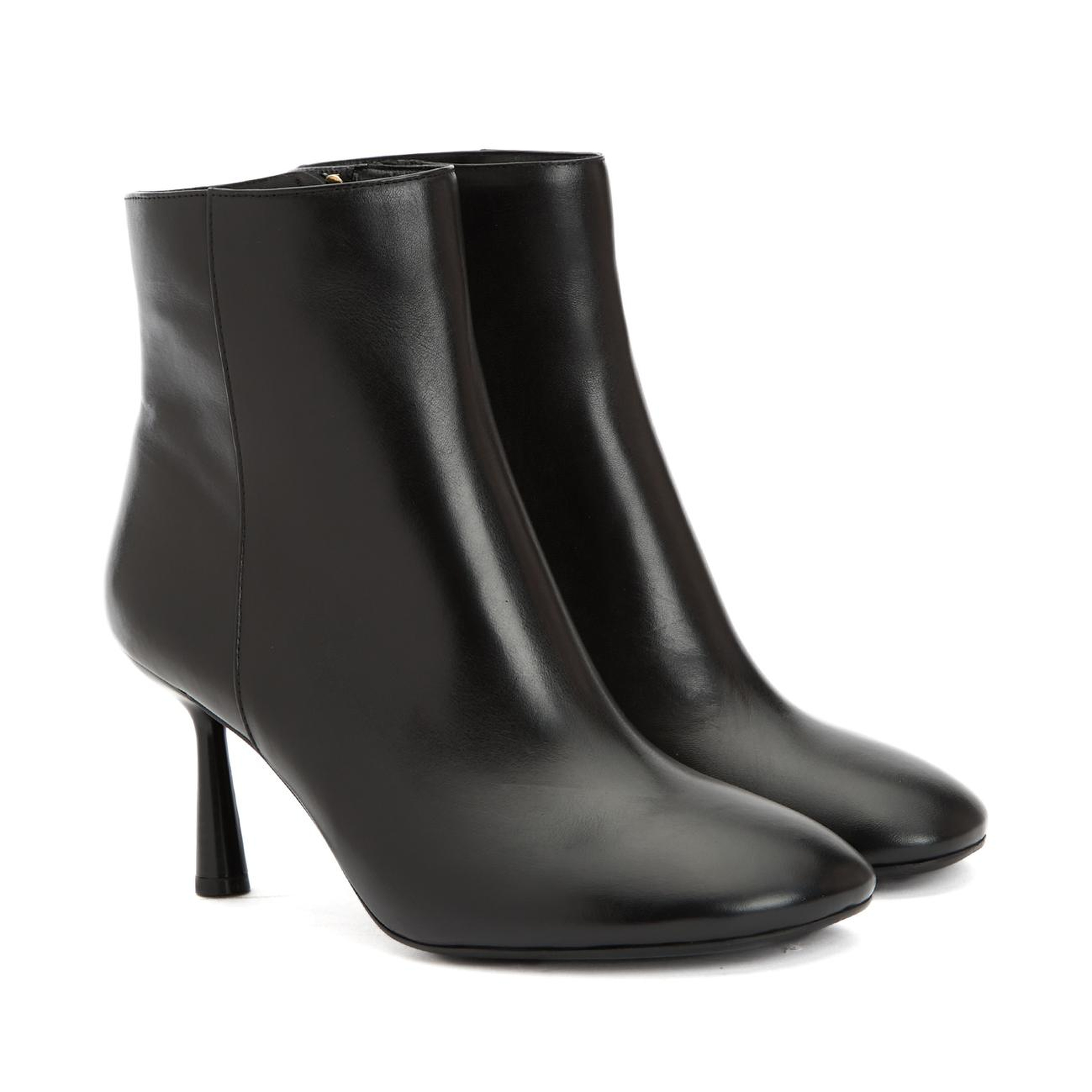 Divarese Kadın Siyah Deri Bot