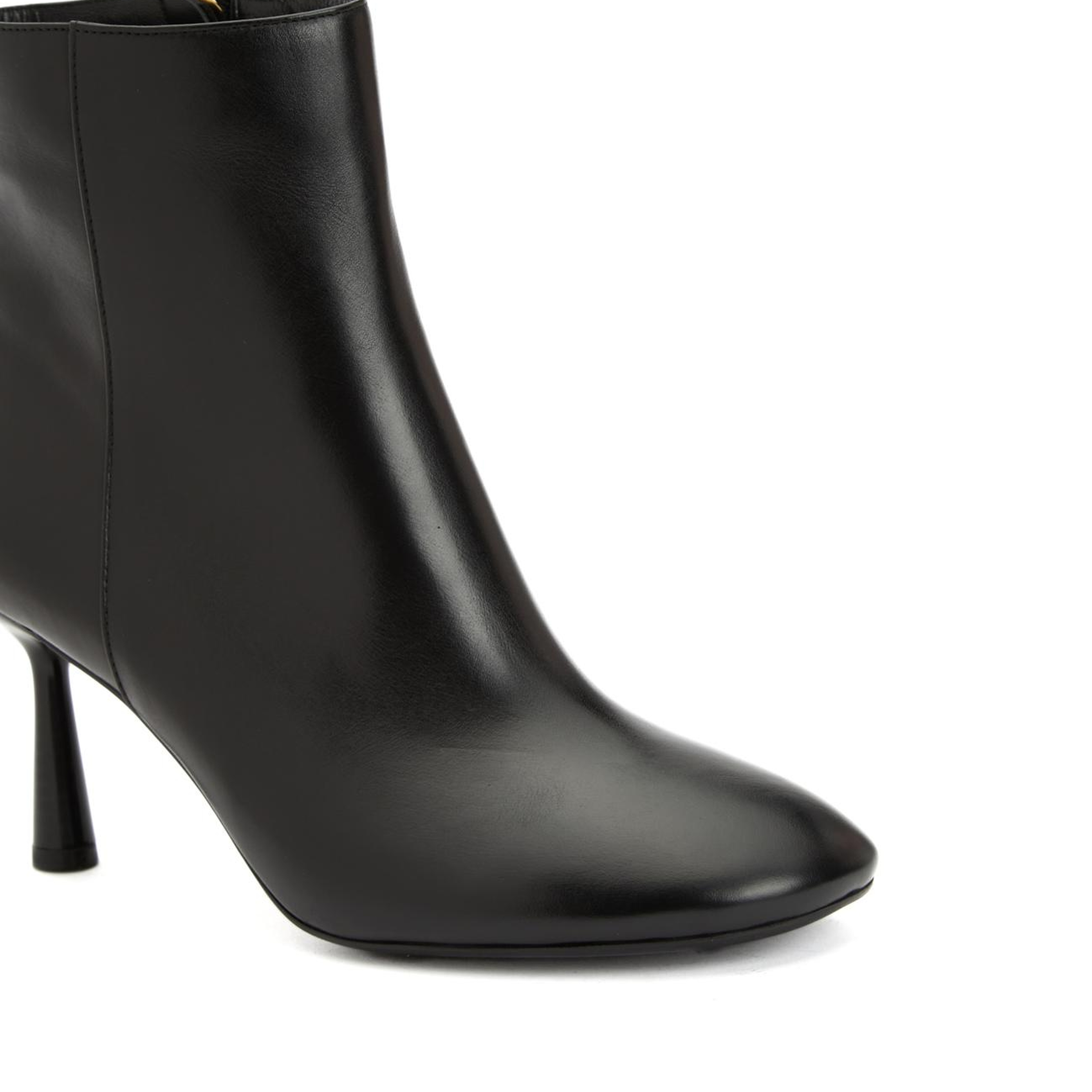 Divarese Kadın Siyah Deri Bot