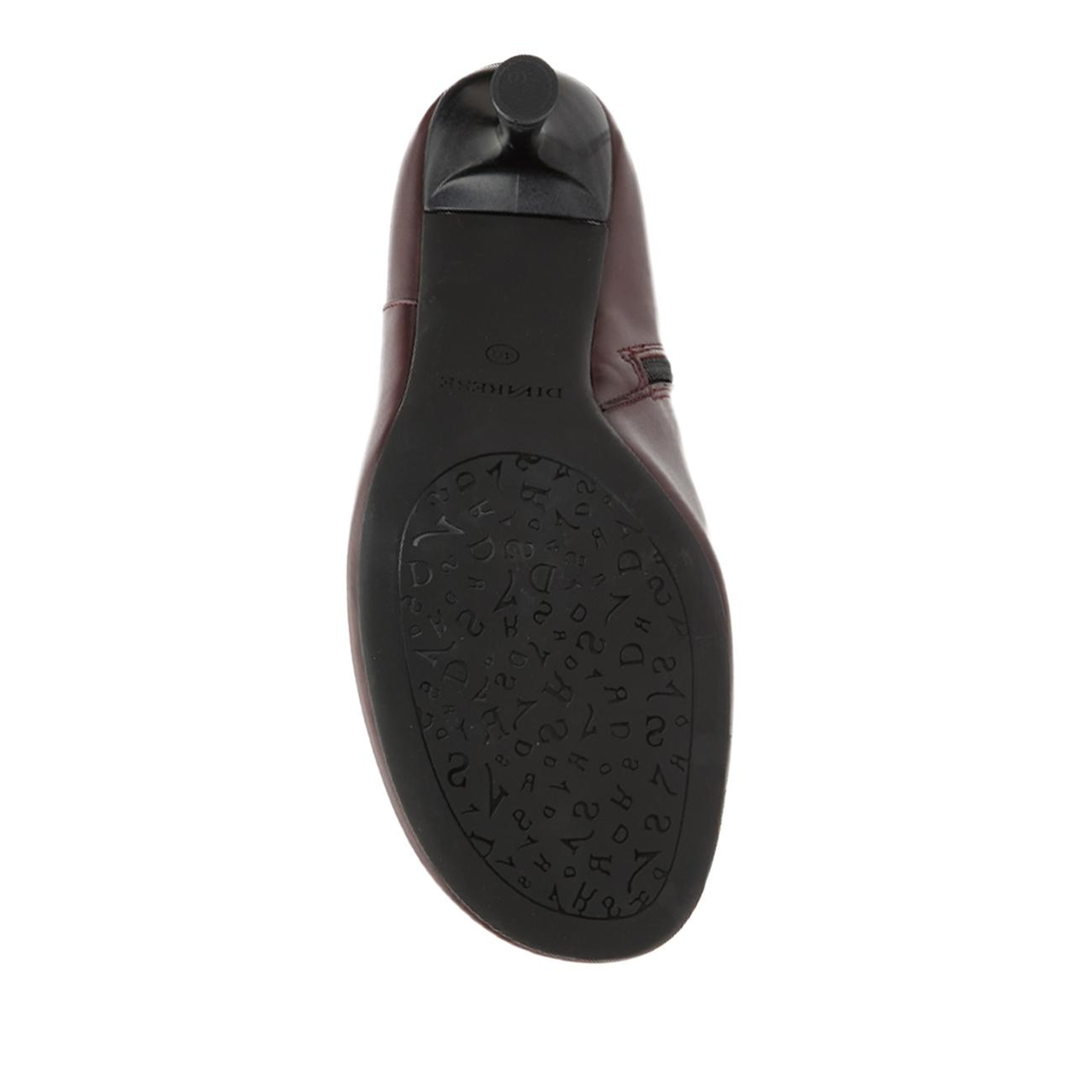 Divarese Kadın Bordo Deri Bot