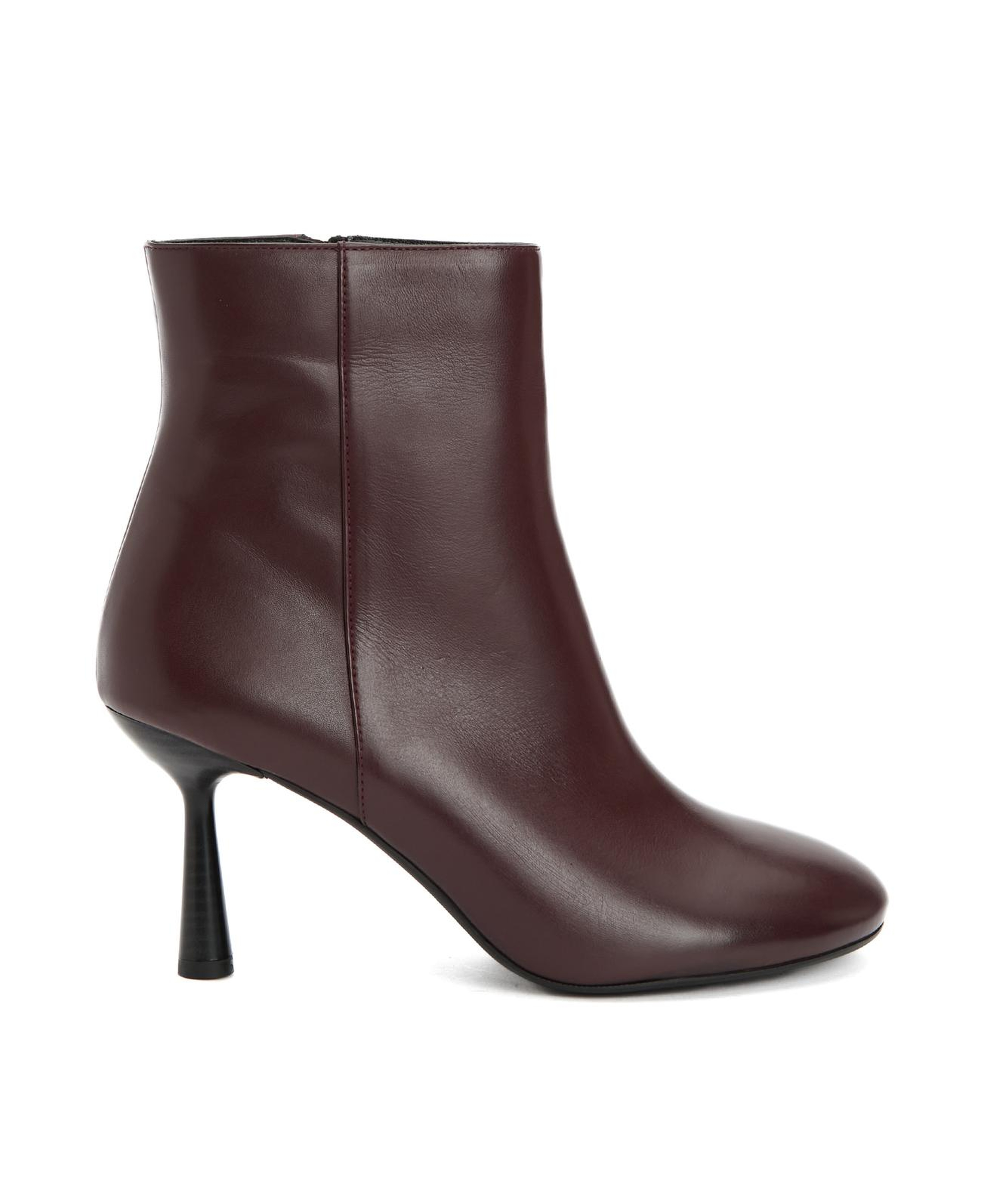 Divarese Kadın Bordo Deri Bot