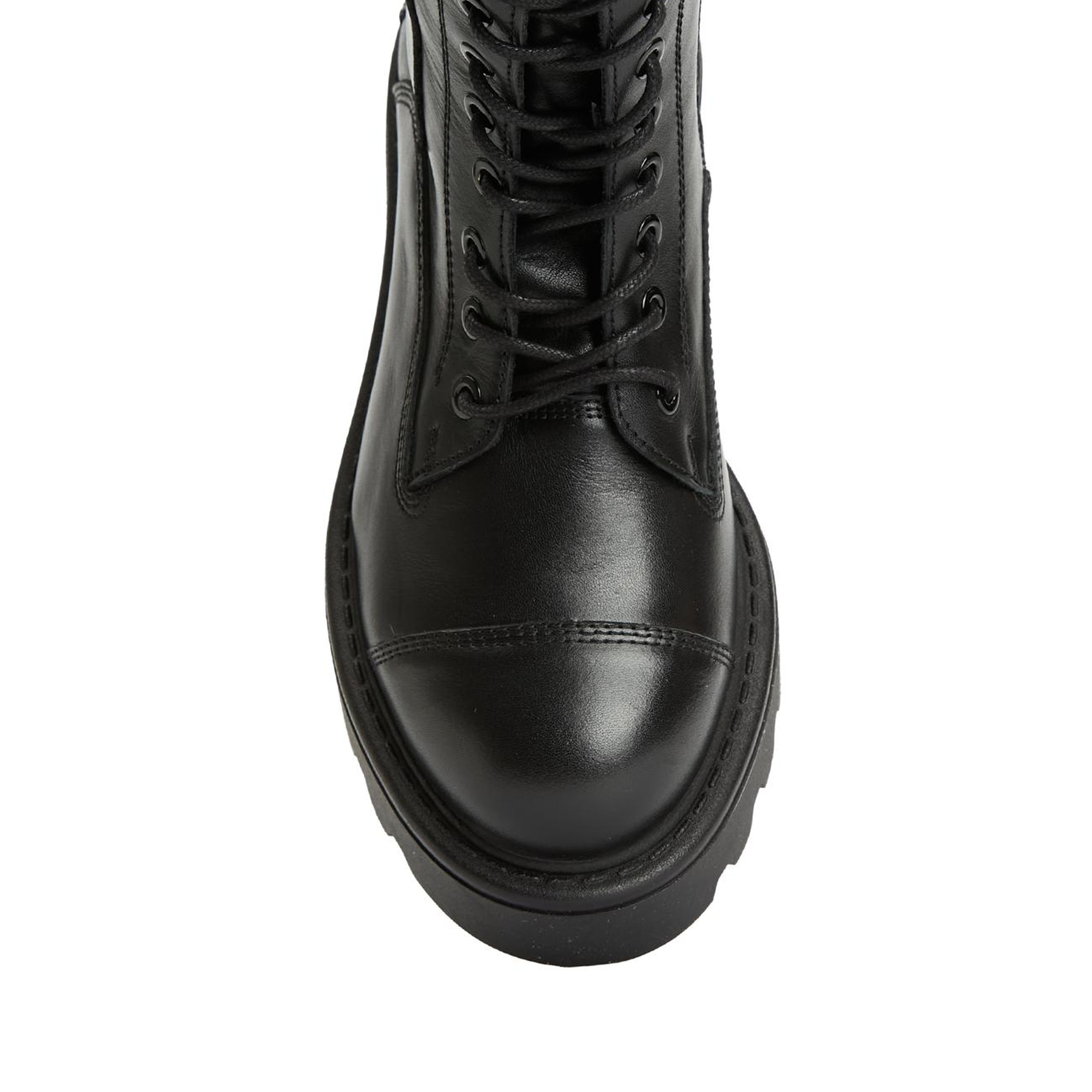 Divarese Kadın Siyah Deri Postal Bot