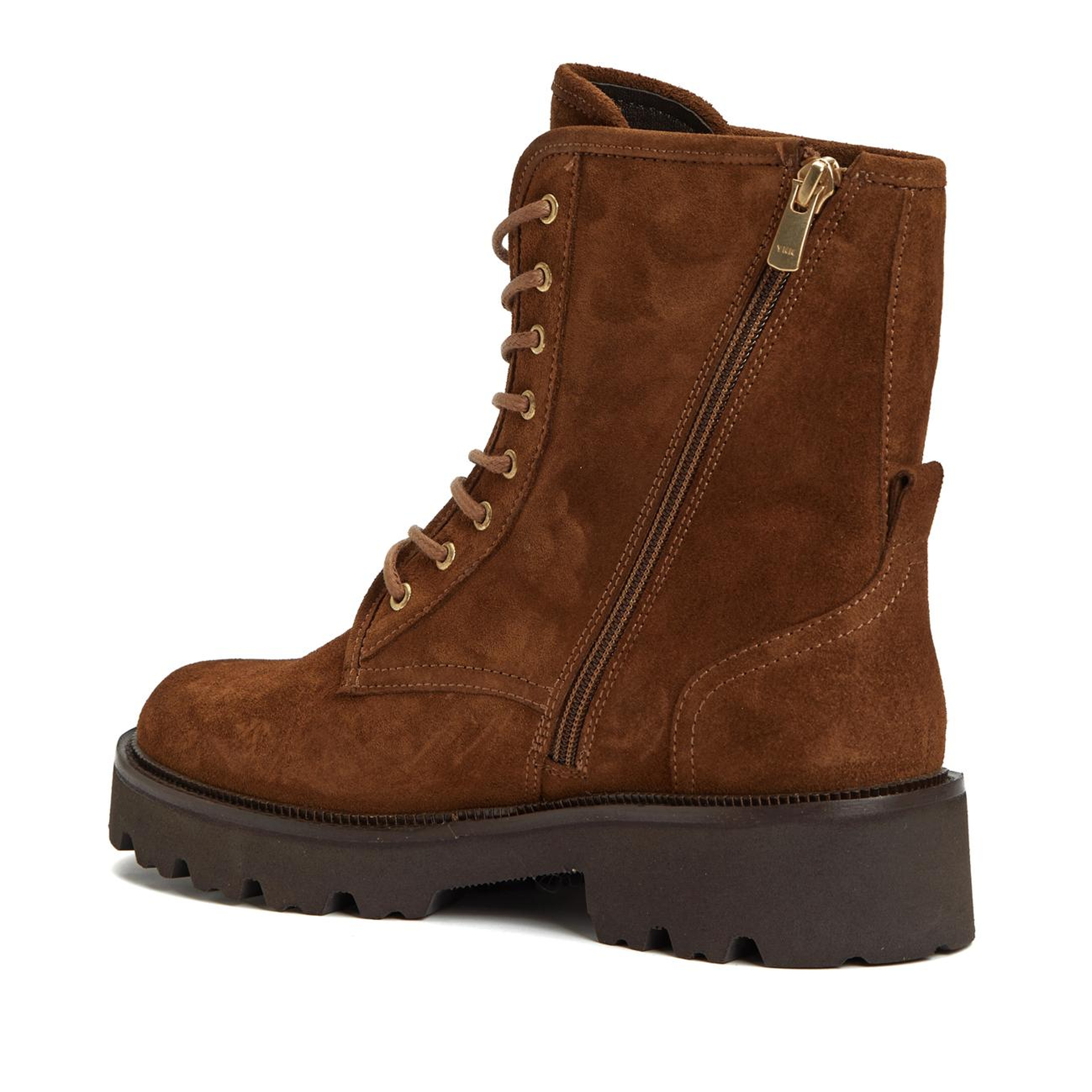 Divarese Kadın Hardal Postal Süet Deri Bot