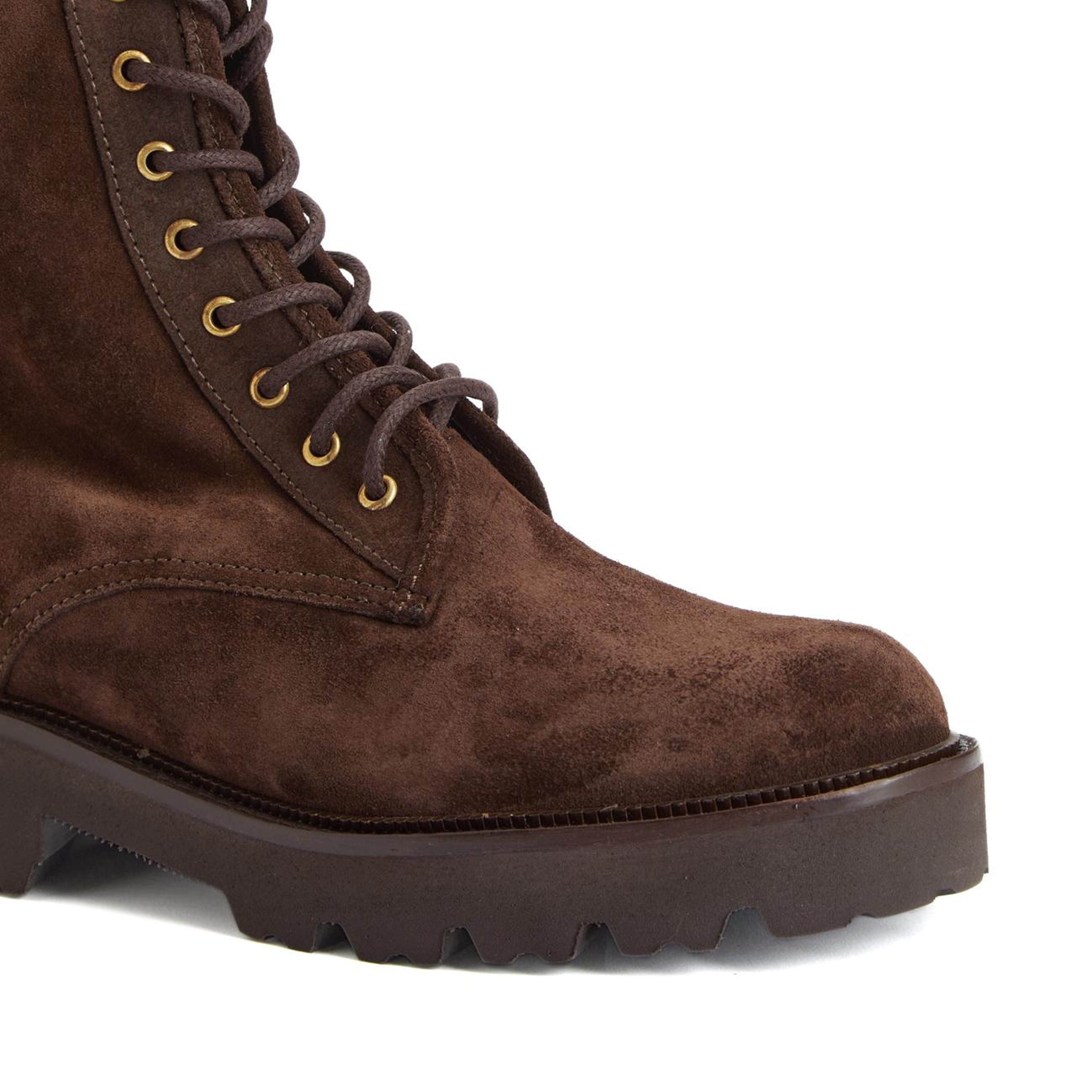 Divarese Kadın Kahverengi Postal Süet Deri Bot