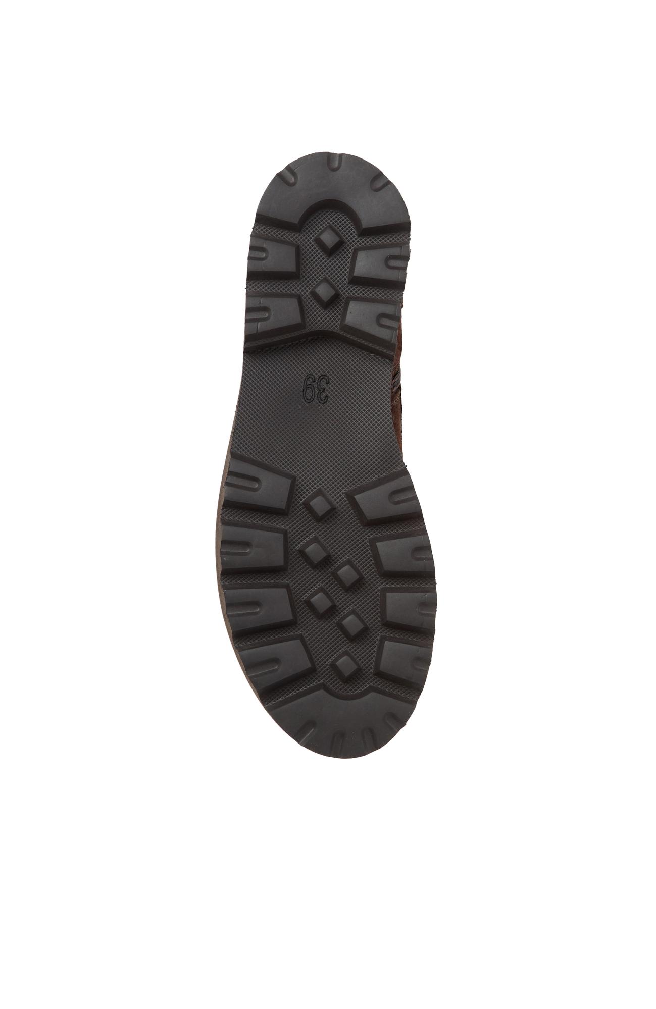 Divarese Kadın Kahverengi Postal Süet Deri Bot