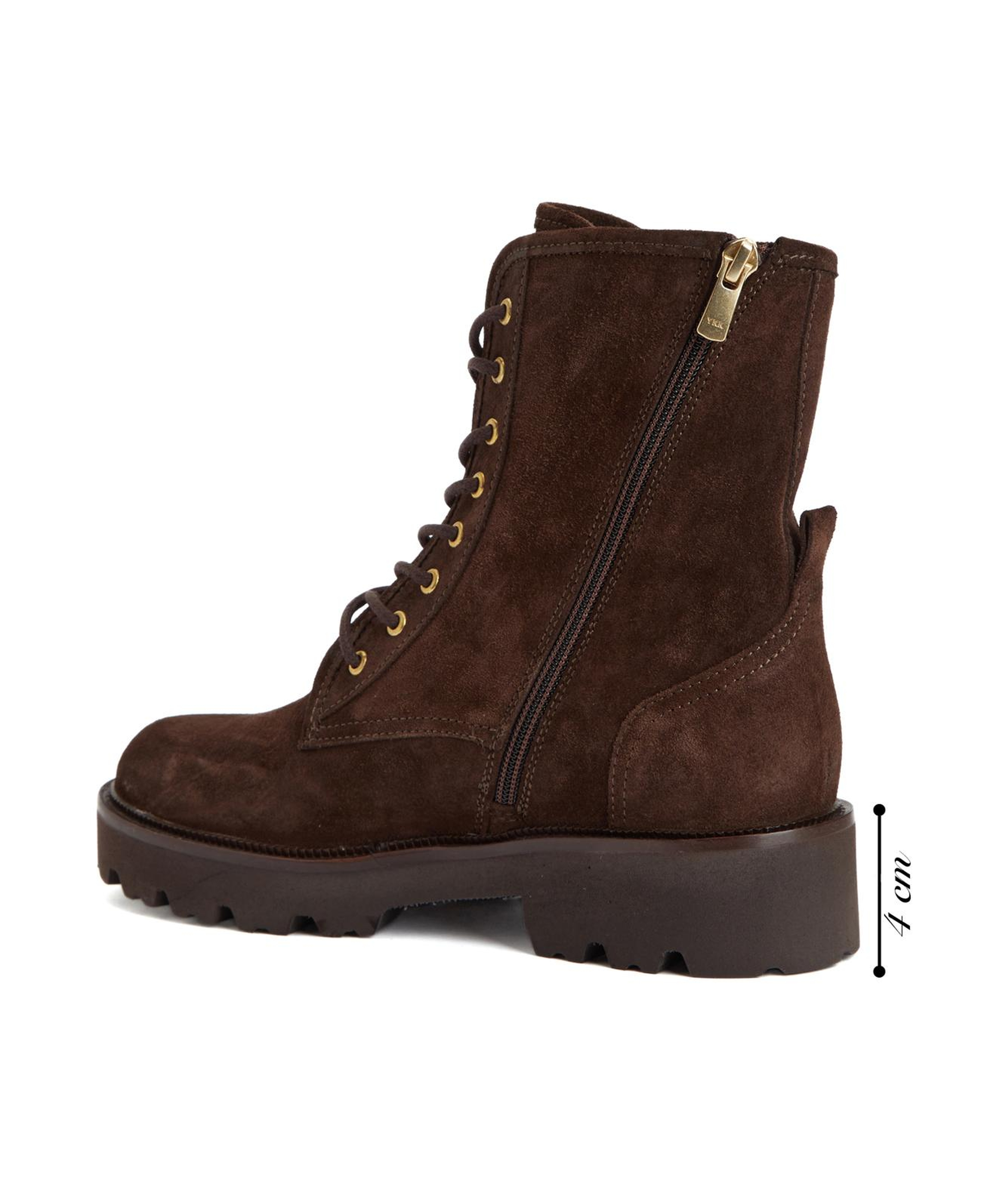 Divarese Kadın Kahverengi Postal Süet Deri Bot