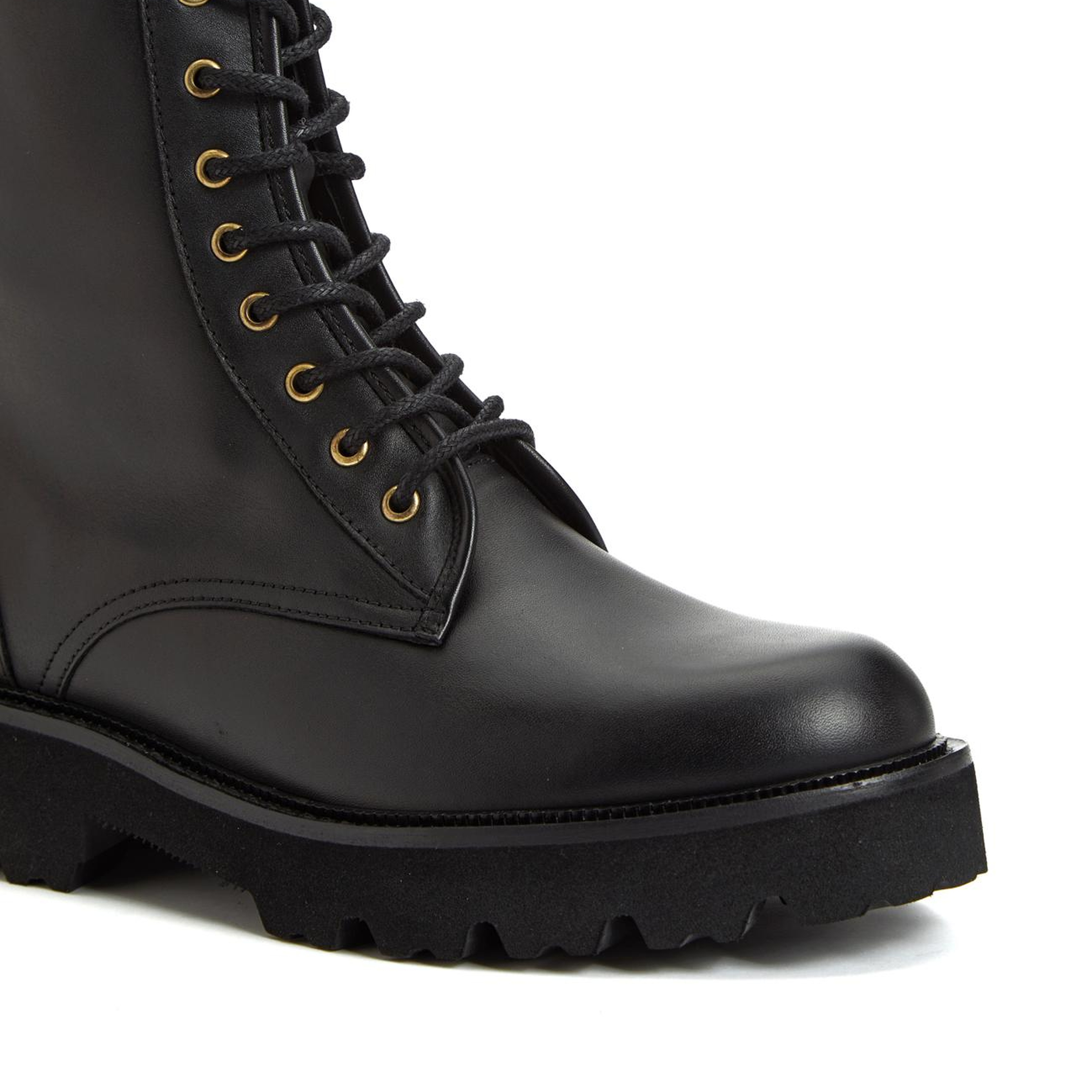 Divarese Kadın Siyah Postal Deri Bot