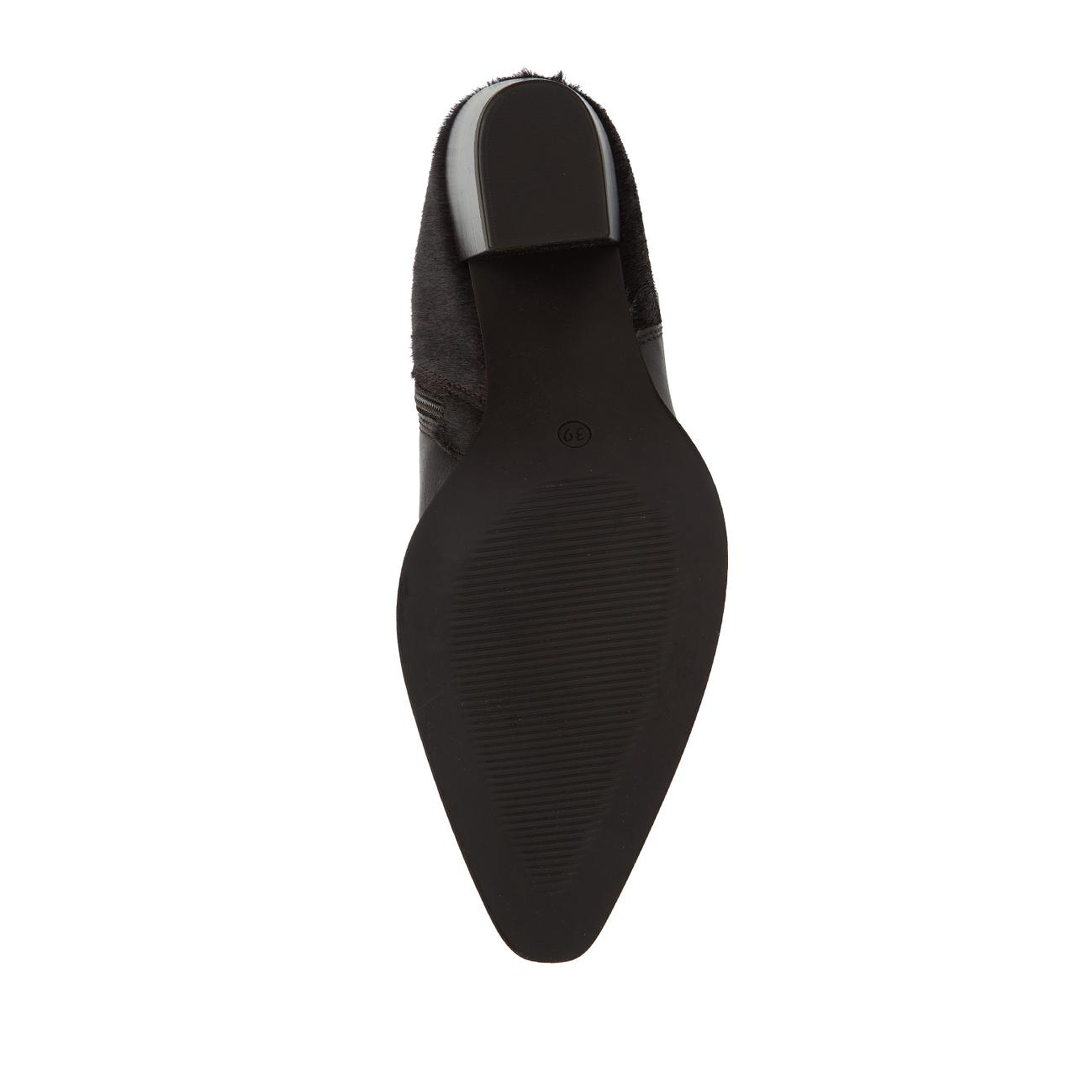 Divarese Kadın Kahverengi Tay Tüyü Detaylı Western Deri Bot