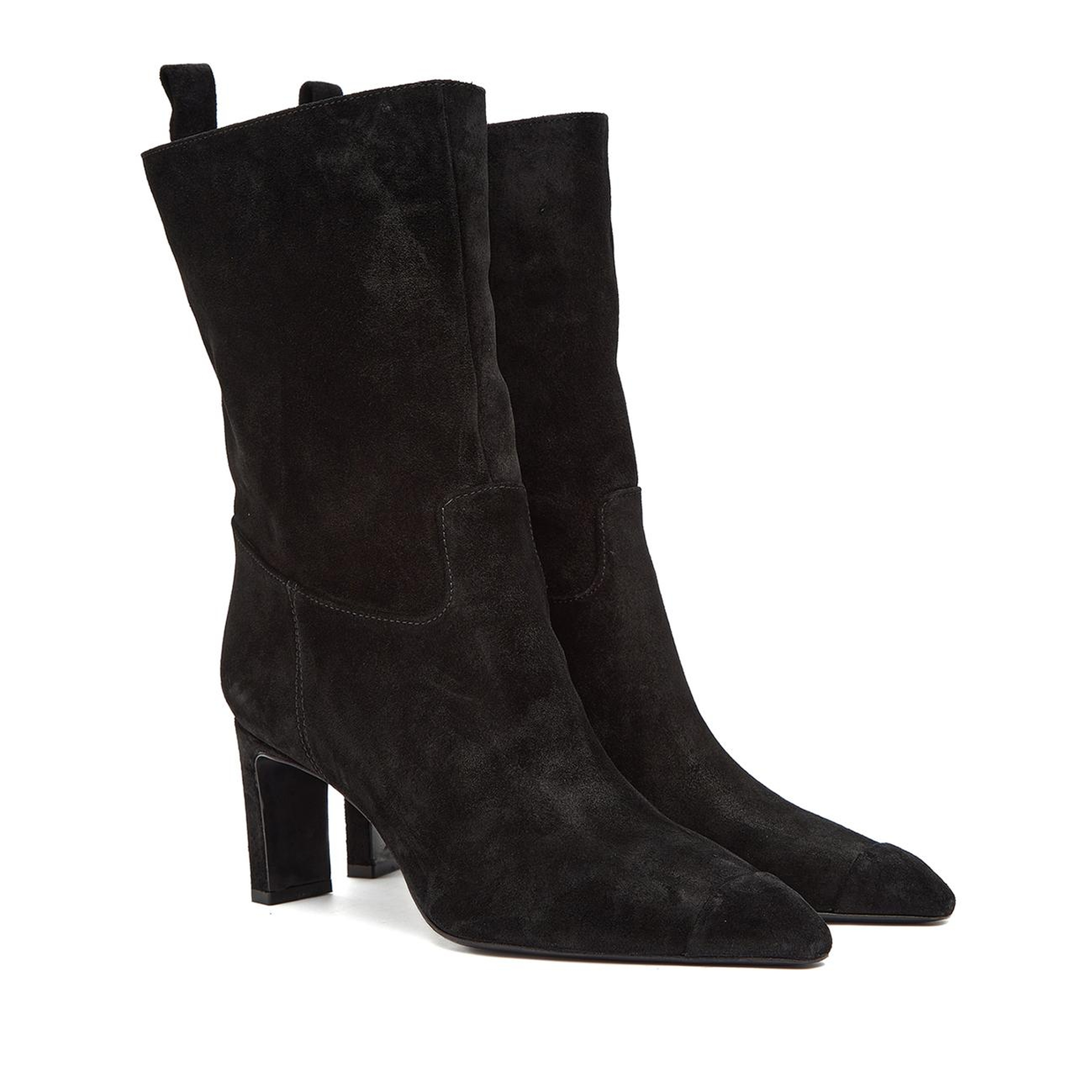 George Hogg Kadın Siyah Süet Deri Bot