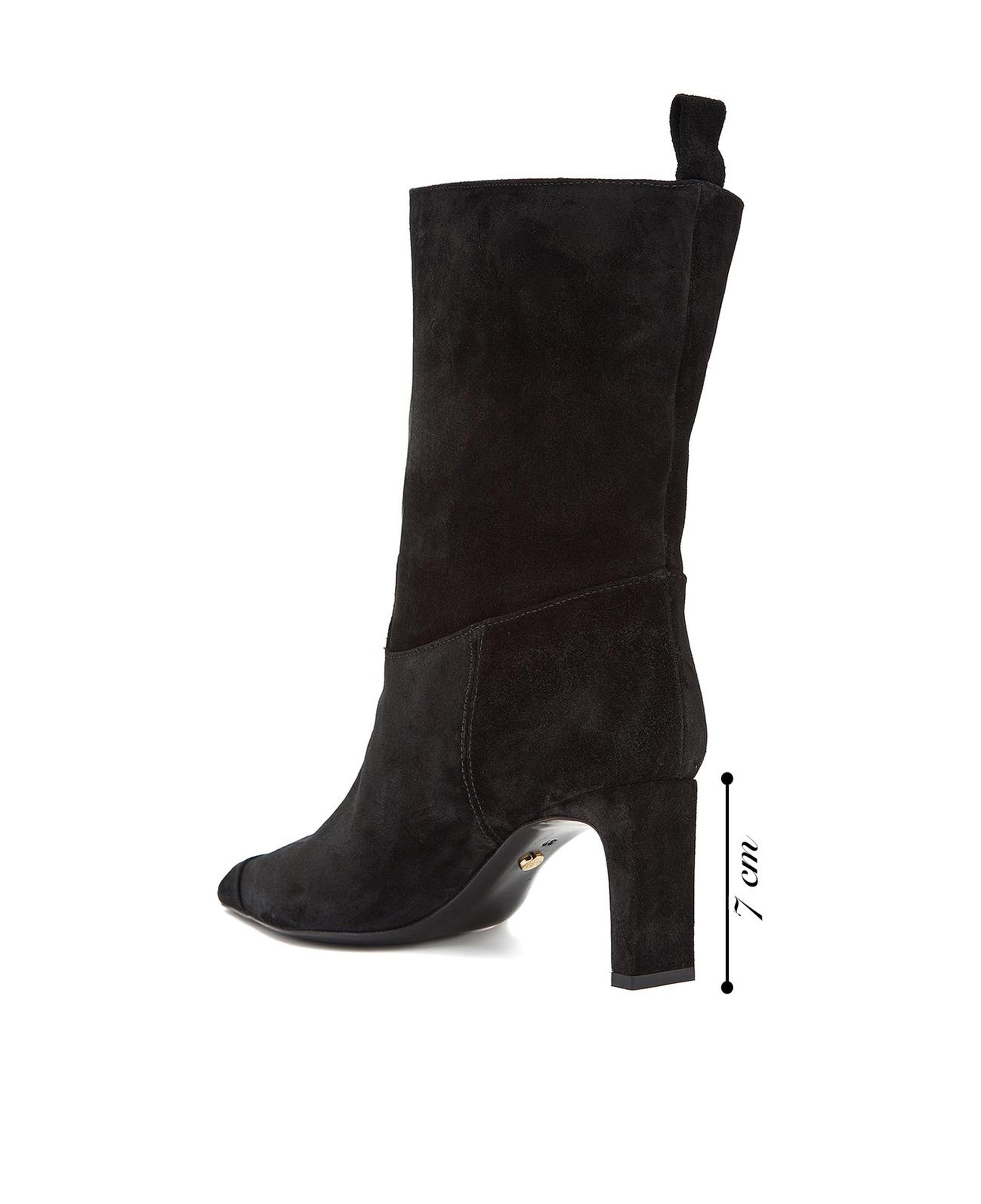 George Hogg Kadın Siyah Süet Deri Bot