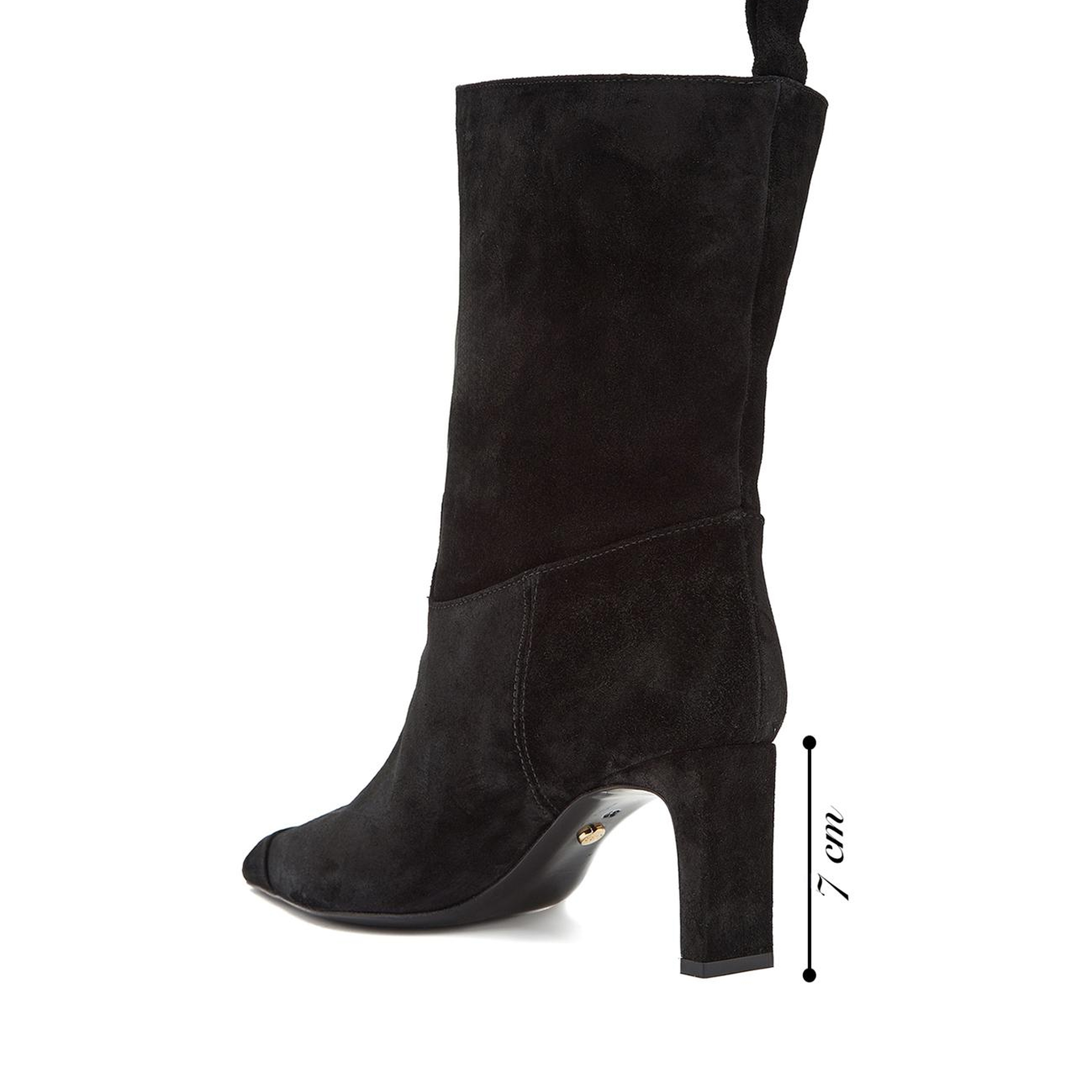 George Hogg Kadın Siyah Süet Deri Bot