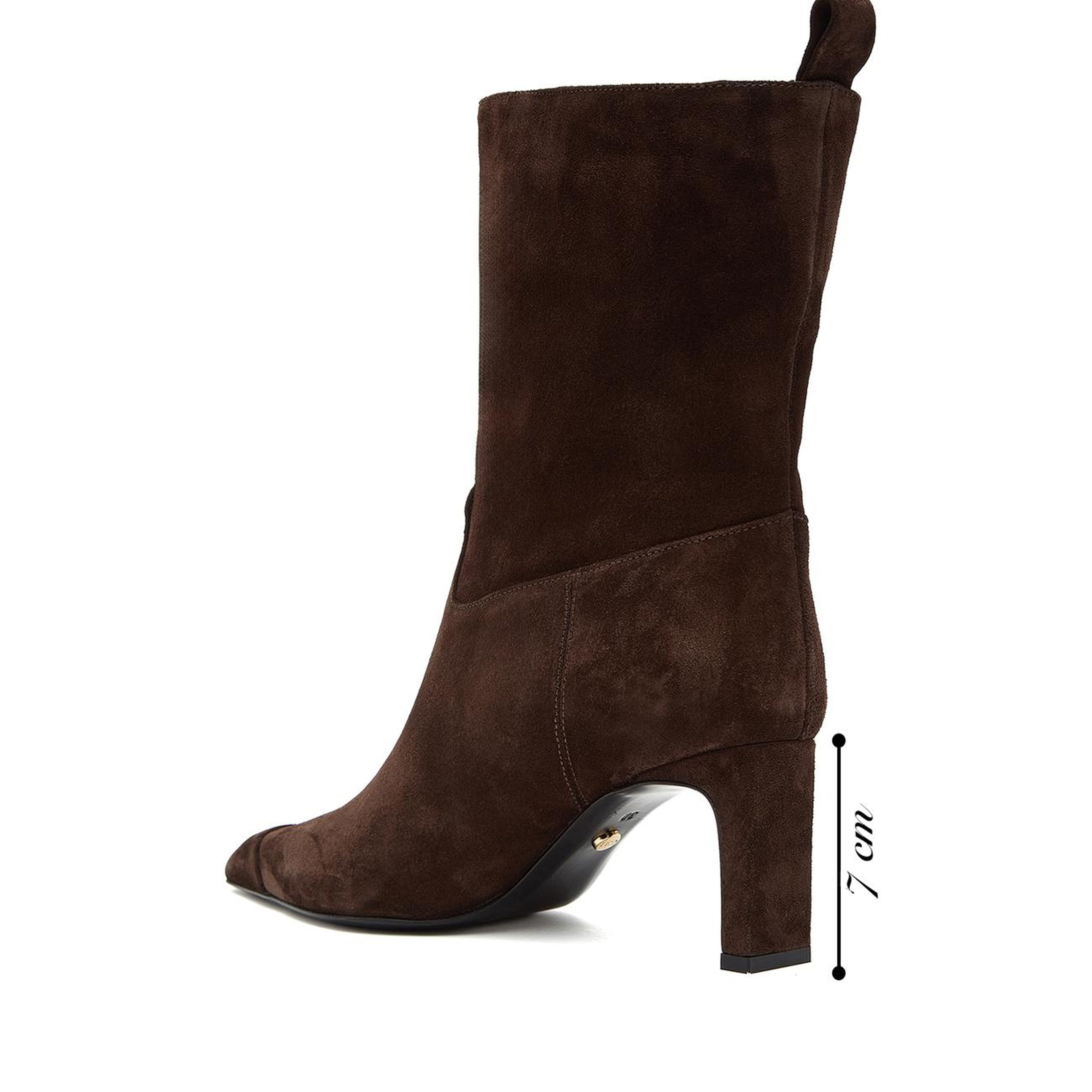 George Hogg Kadın Kahverengi Süet Deri Bot