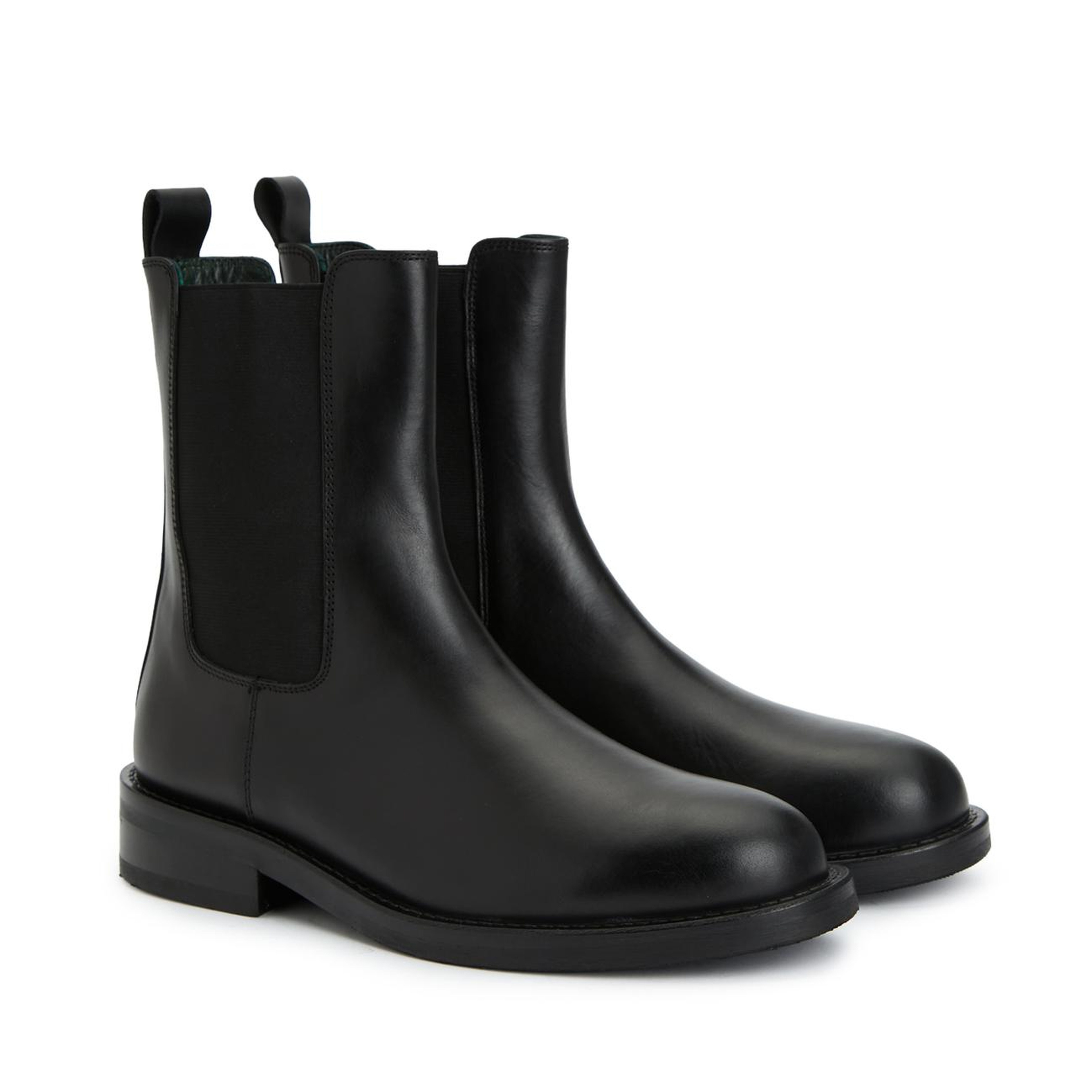 George Hogg Kadın Siyah Deri Bot