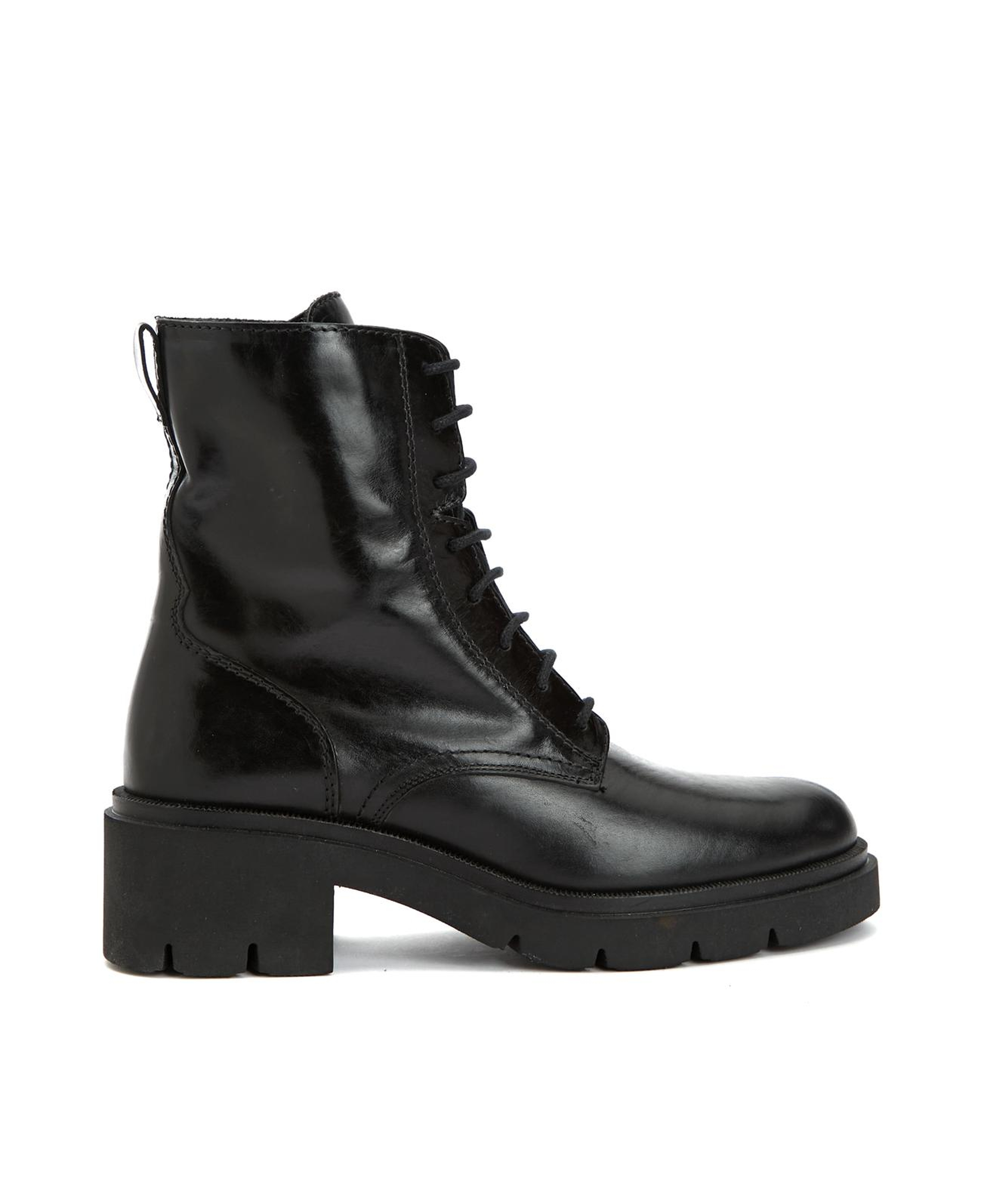 George Hogg Kadın Siyah Deri Bot