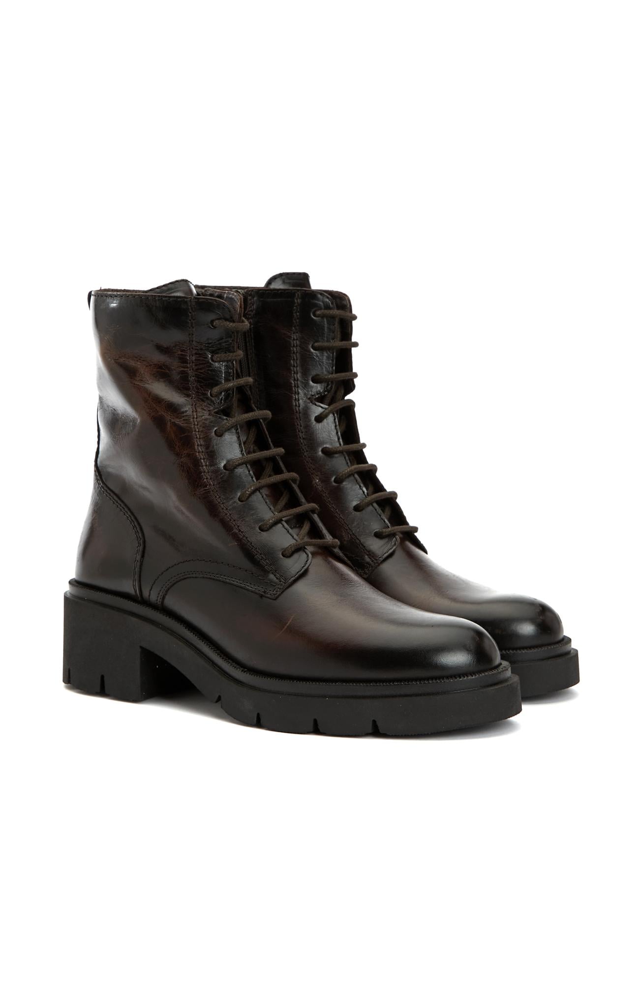 George Hogg Kadın Kahverengi Deri Bot