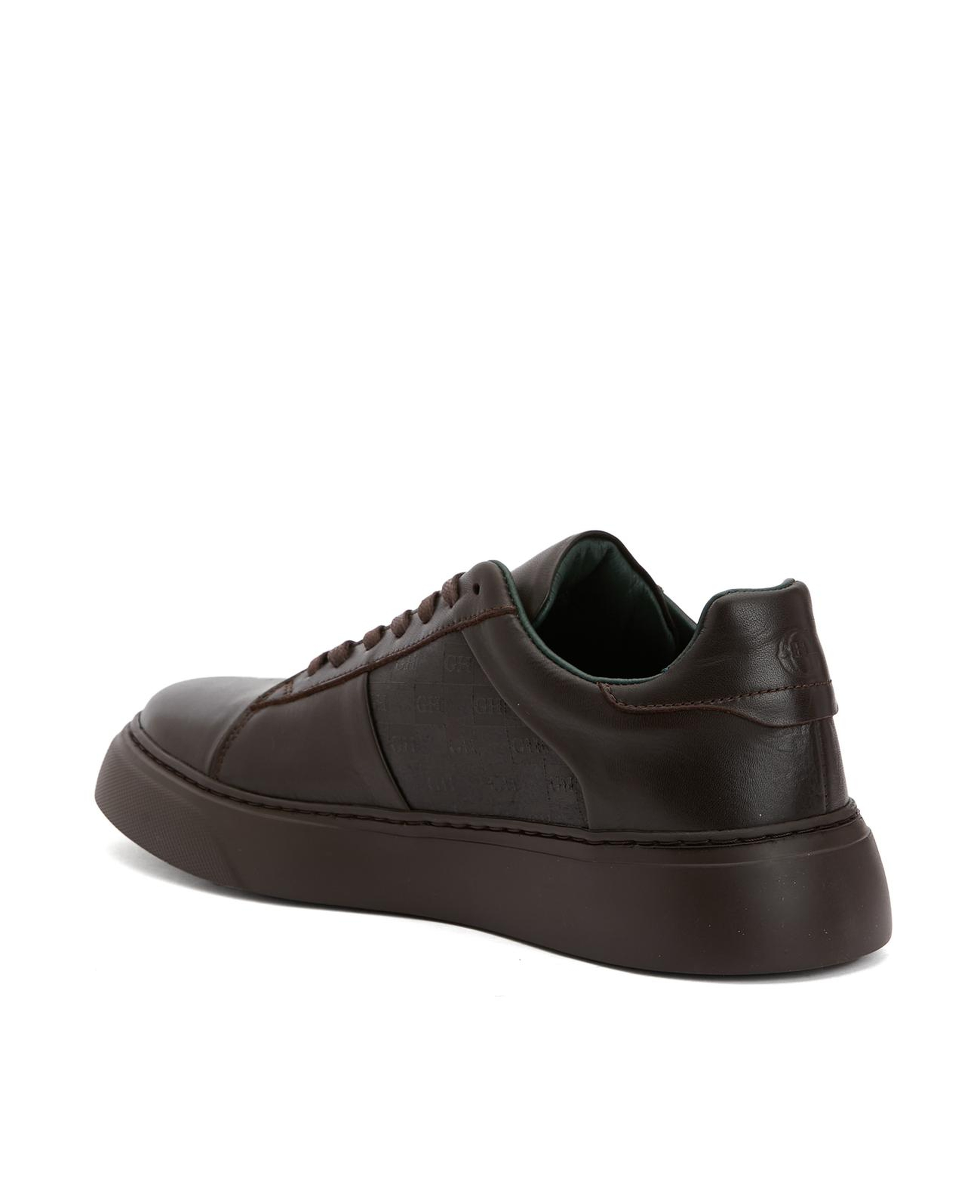 George Hogg Kadın Kahverengi Deri Sneaker