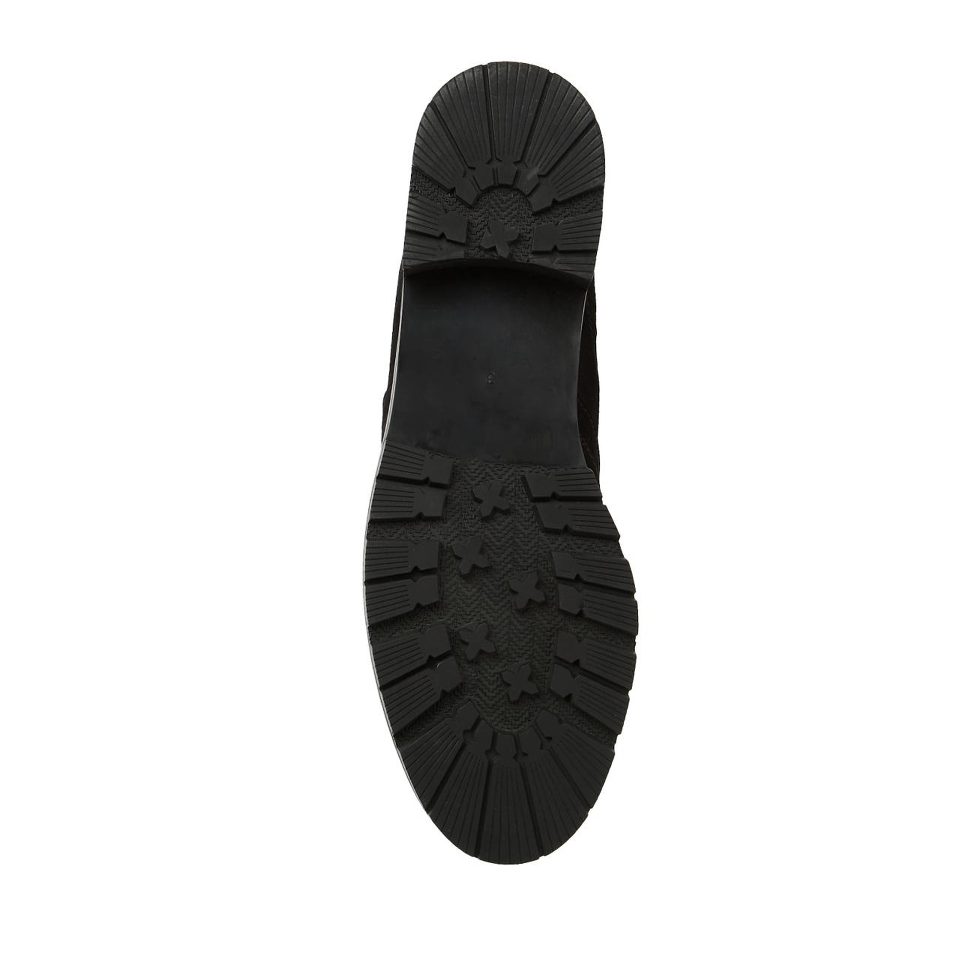 George Hogg Kadın Siyah Chelsea Süet Deri Bot