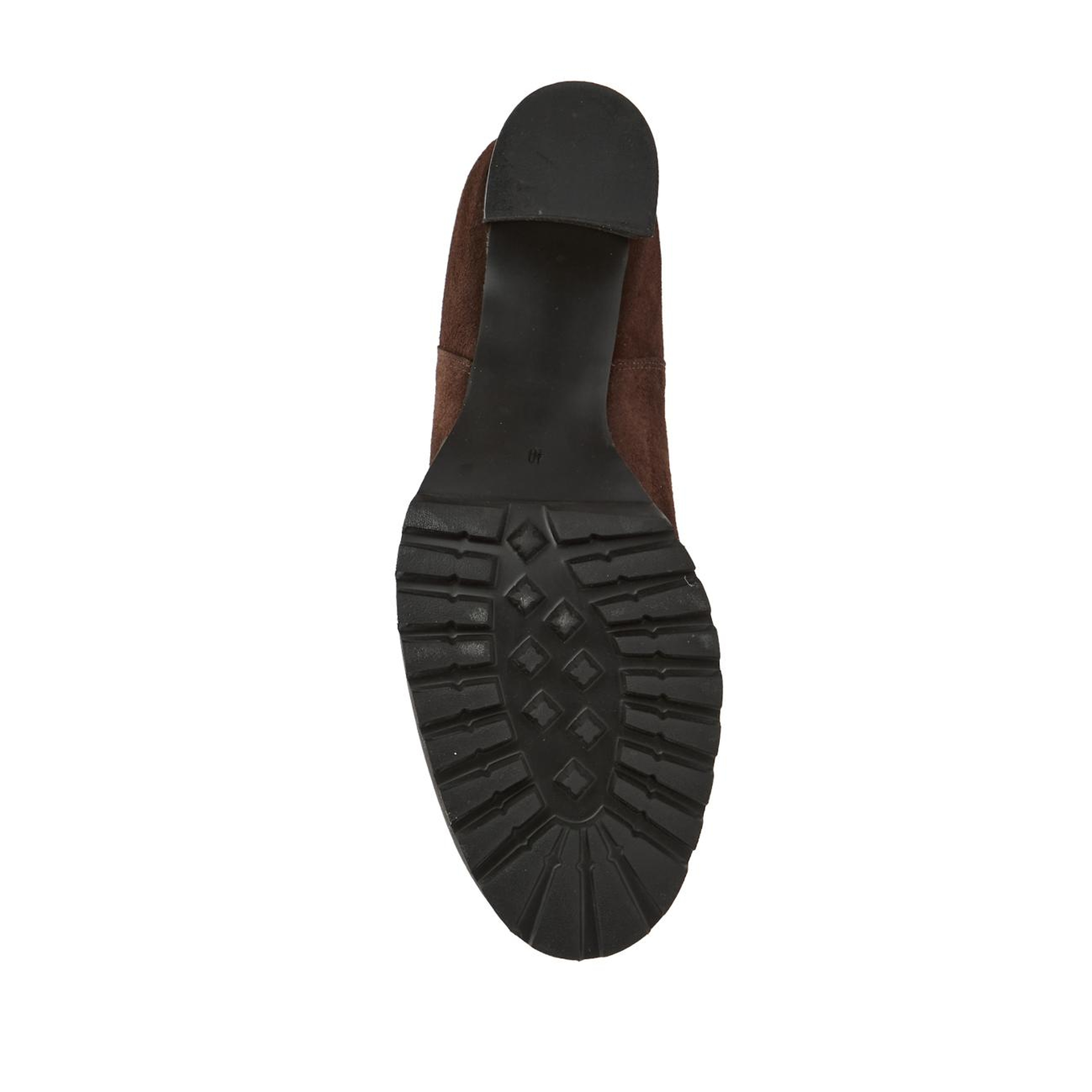 George Hogg Kadın Acı Kahve Topuklu Chelsea Deri Bot