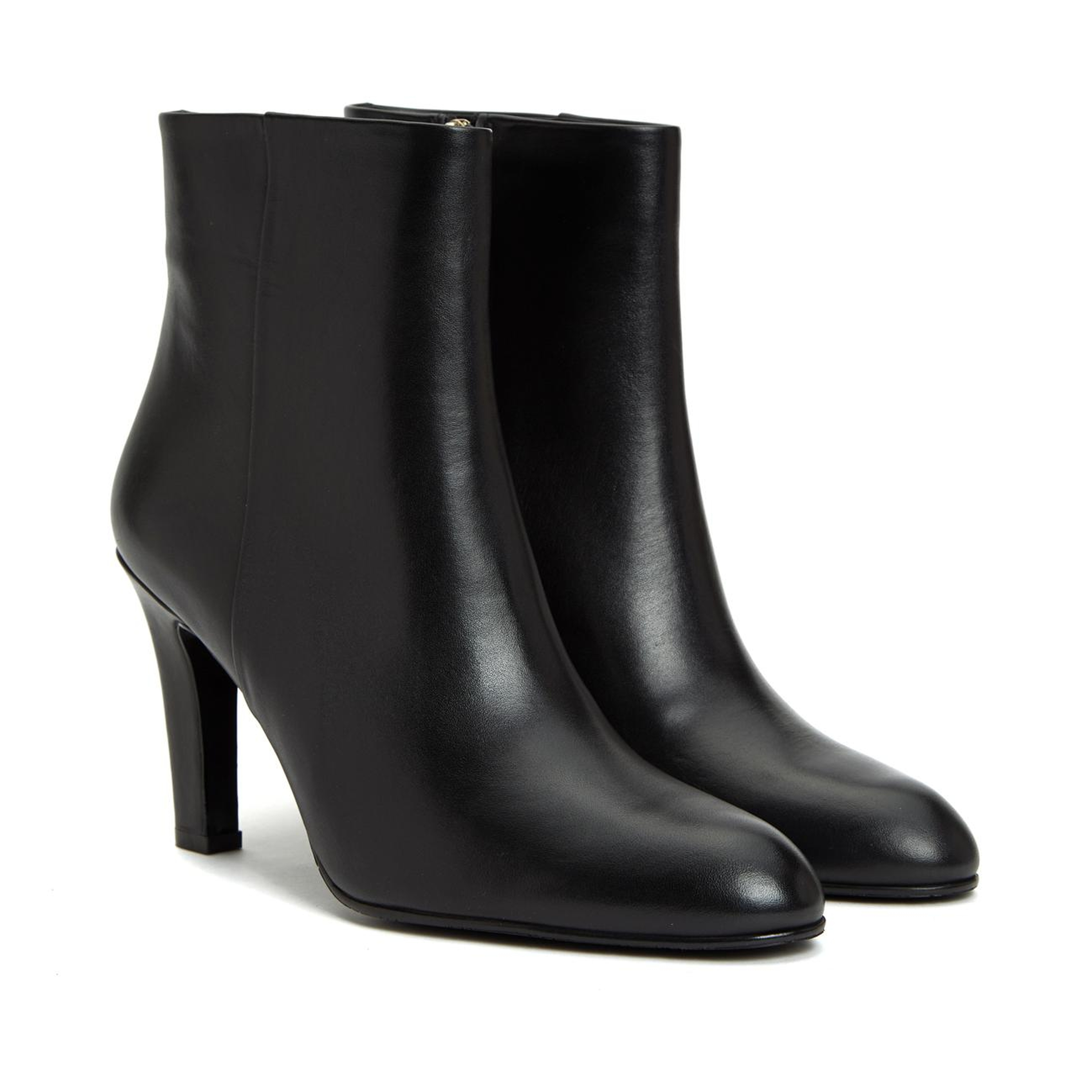George Hogg Kadın Siyah Topuklu Deri Bot