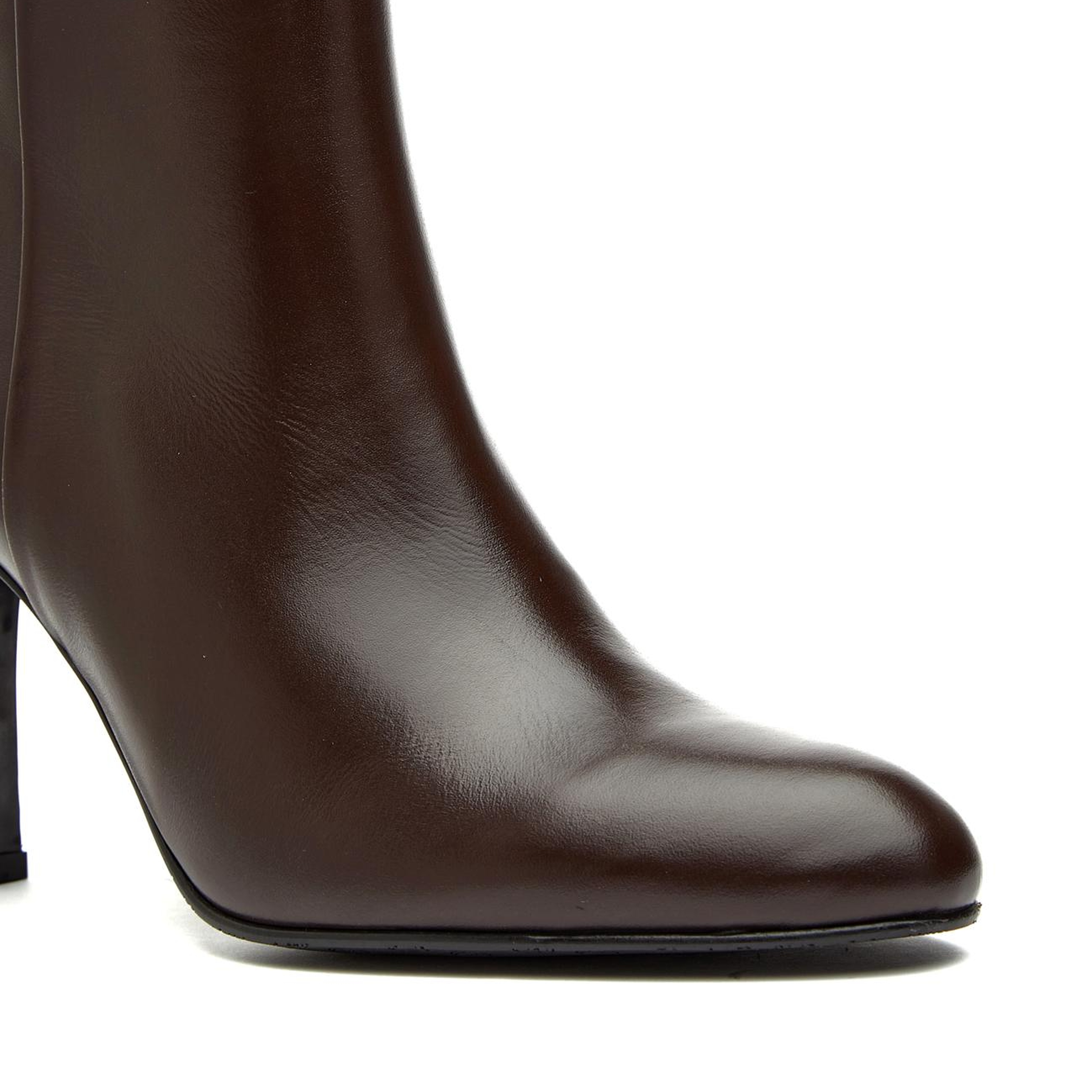 George Hogg Kadın Kahverengi Topuklu Deri Bot