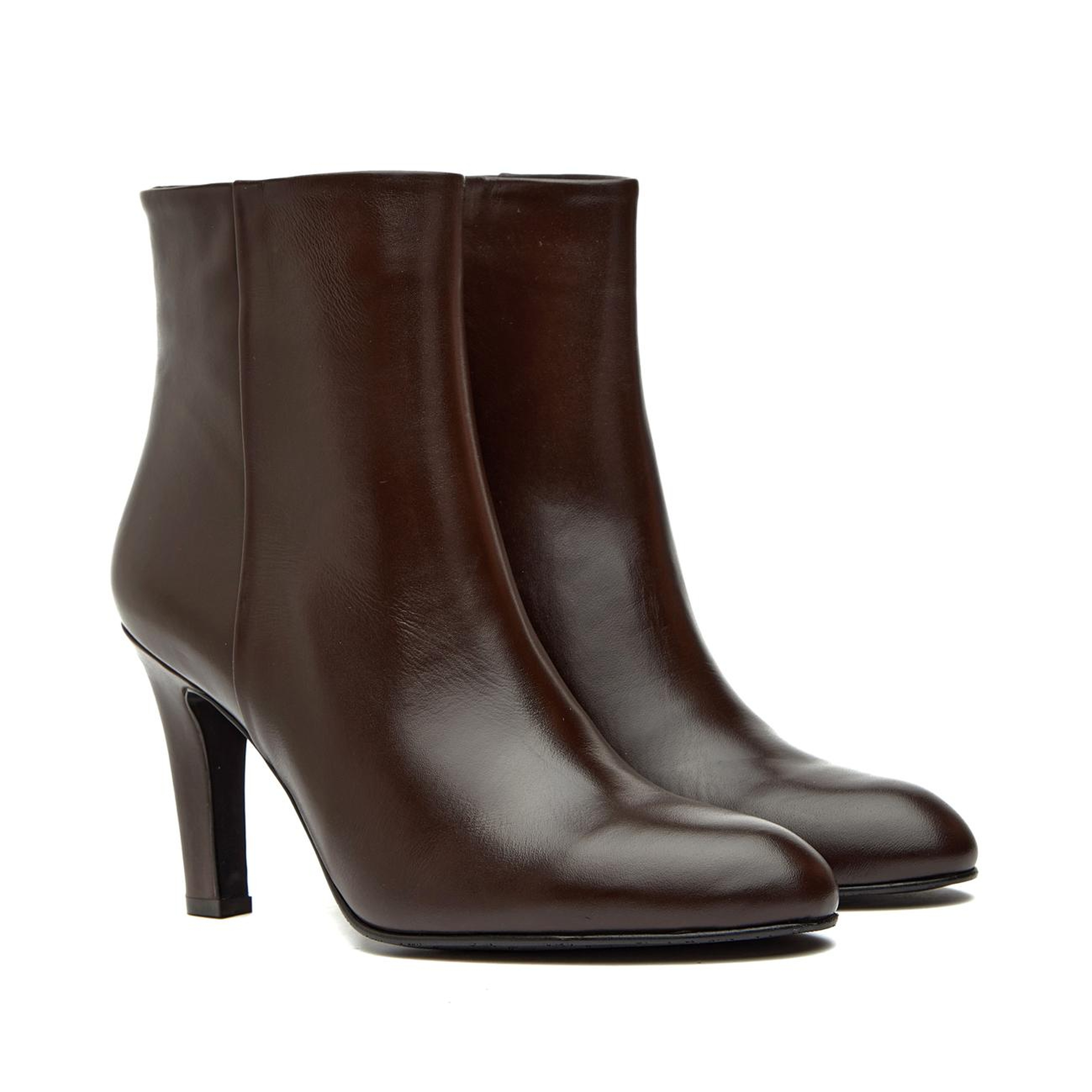 George Hogg Kadın Kahverengi Topuklu Deri Bot