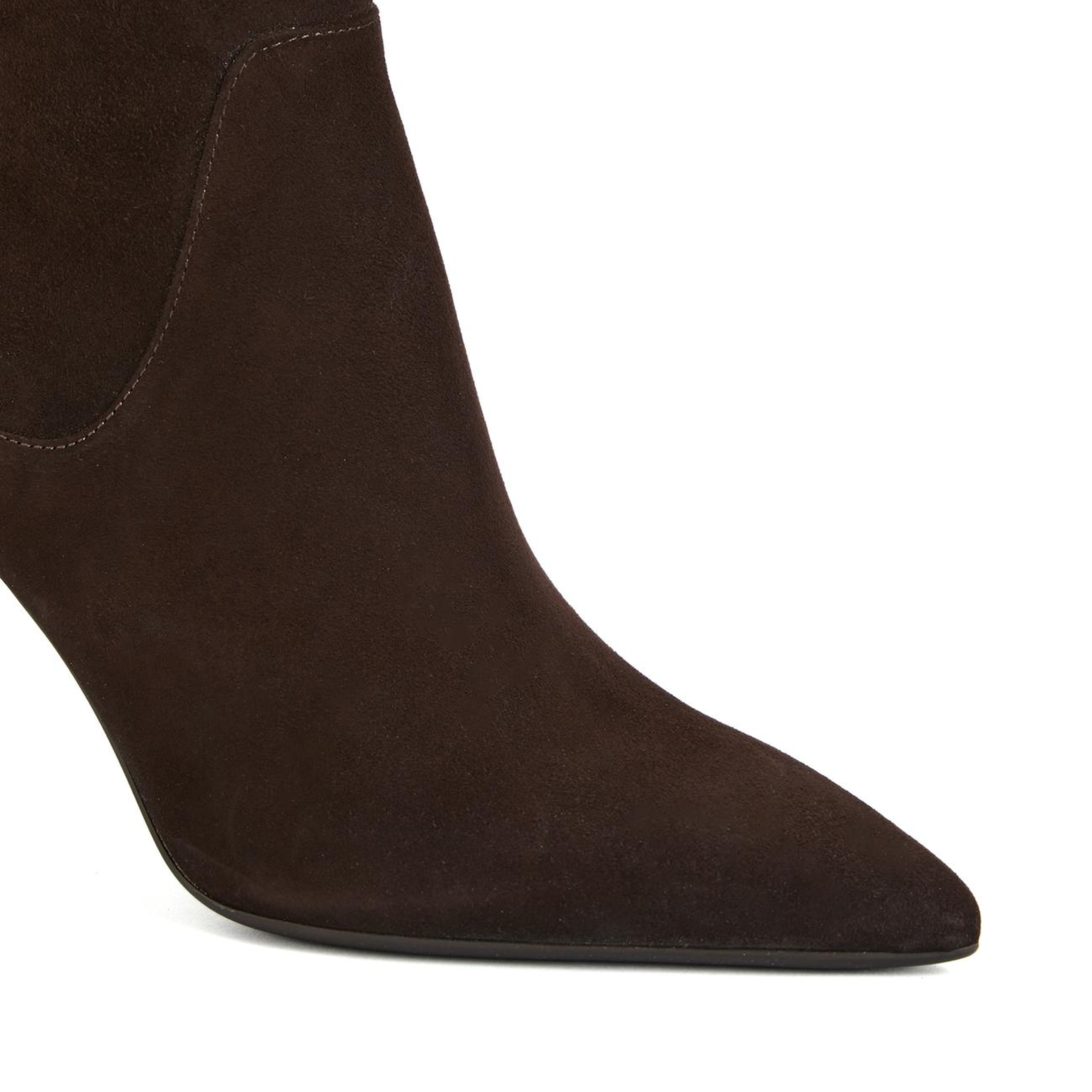 Divarese Kadın Kahverengi Süet Deri Bot