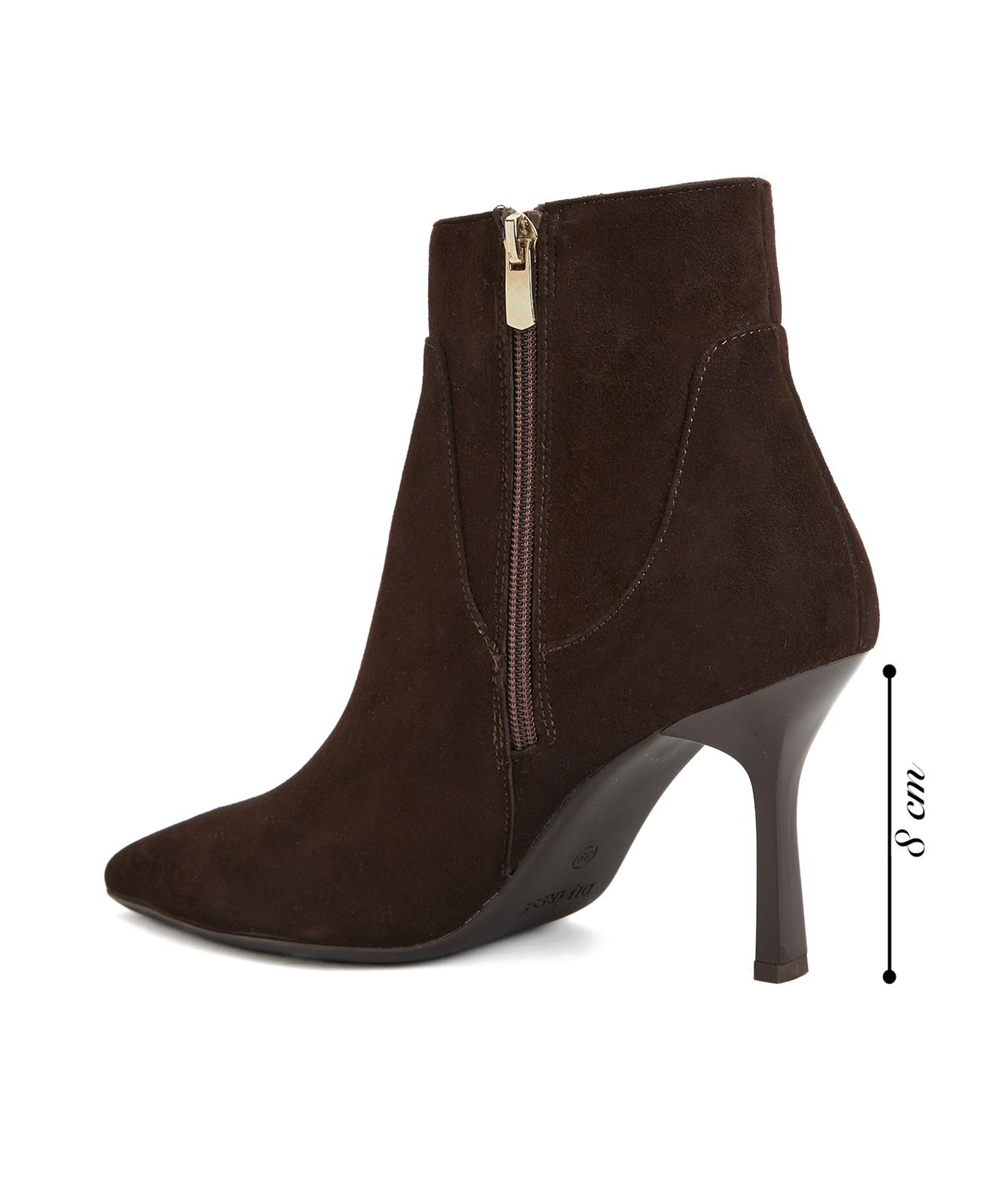 Divarese Kadın Kahverengi Süet Deri Bot