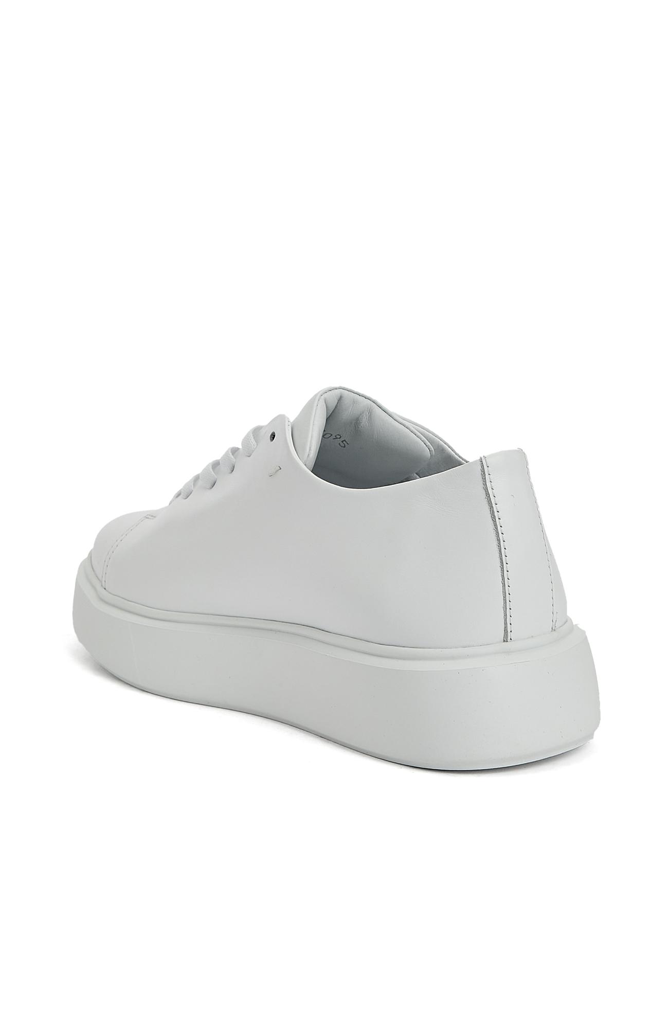 Divarese Kadın Beyaz Deri Sneaker