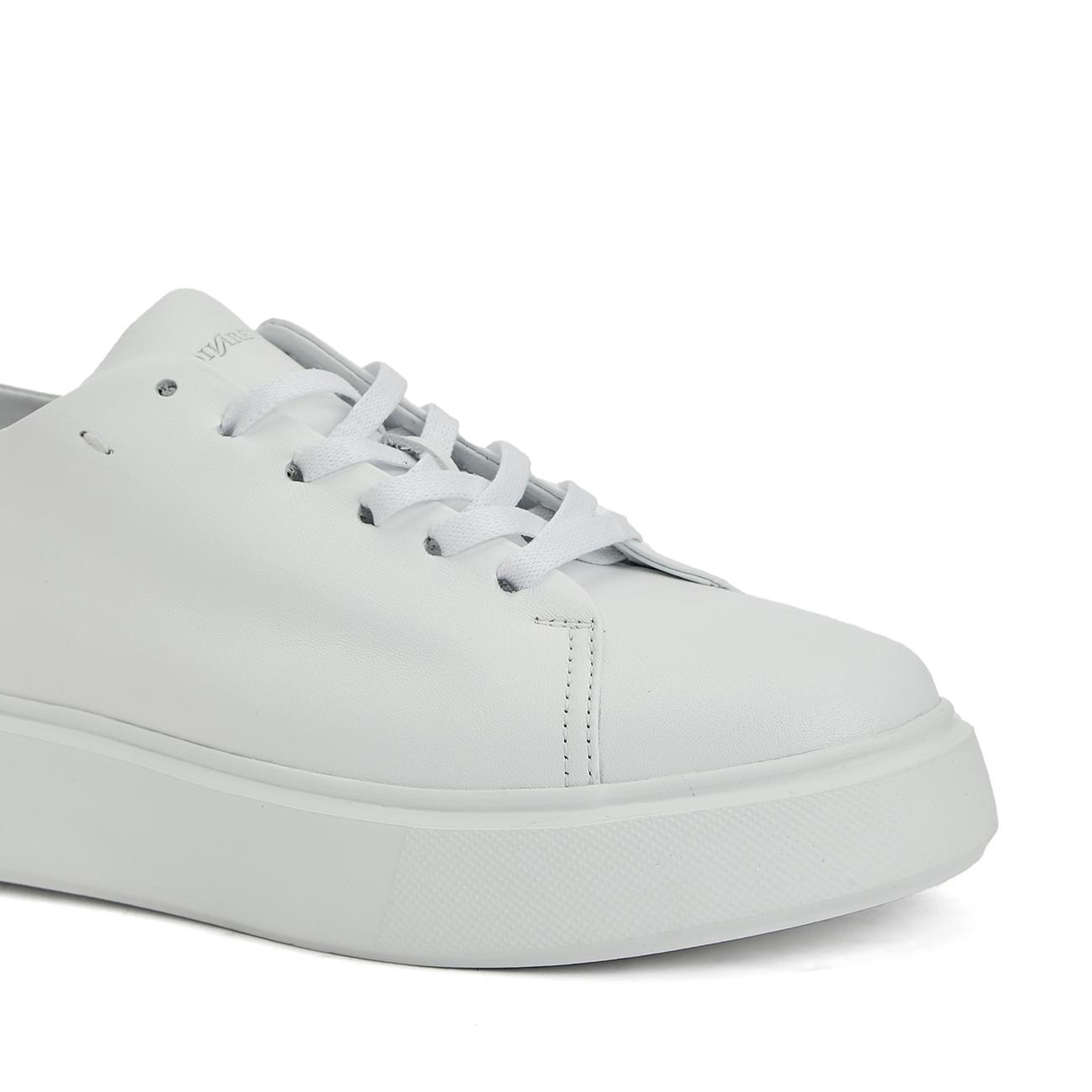 Divarese Kadın Beyaz Deri Sneaker