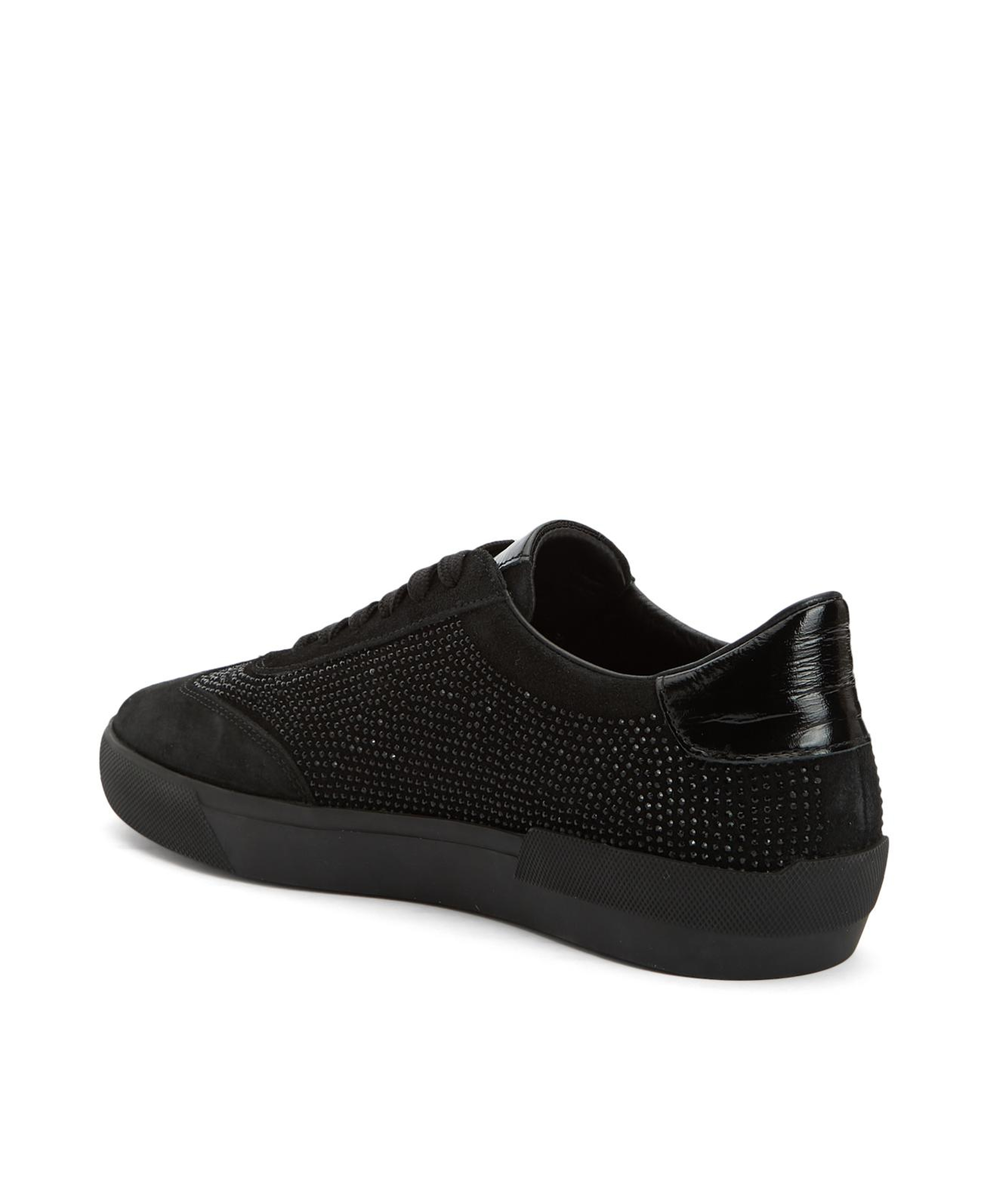 Divarese Kadın Siyah Süet Sneaker