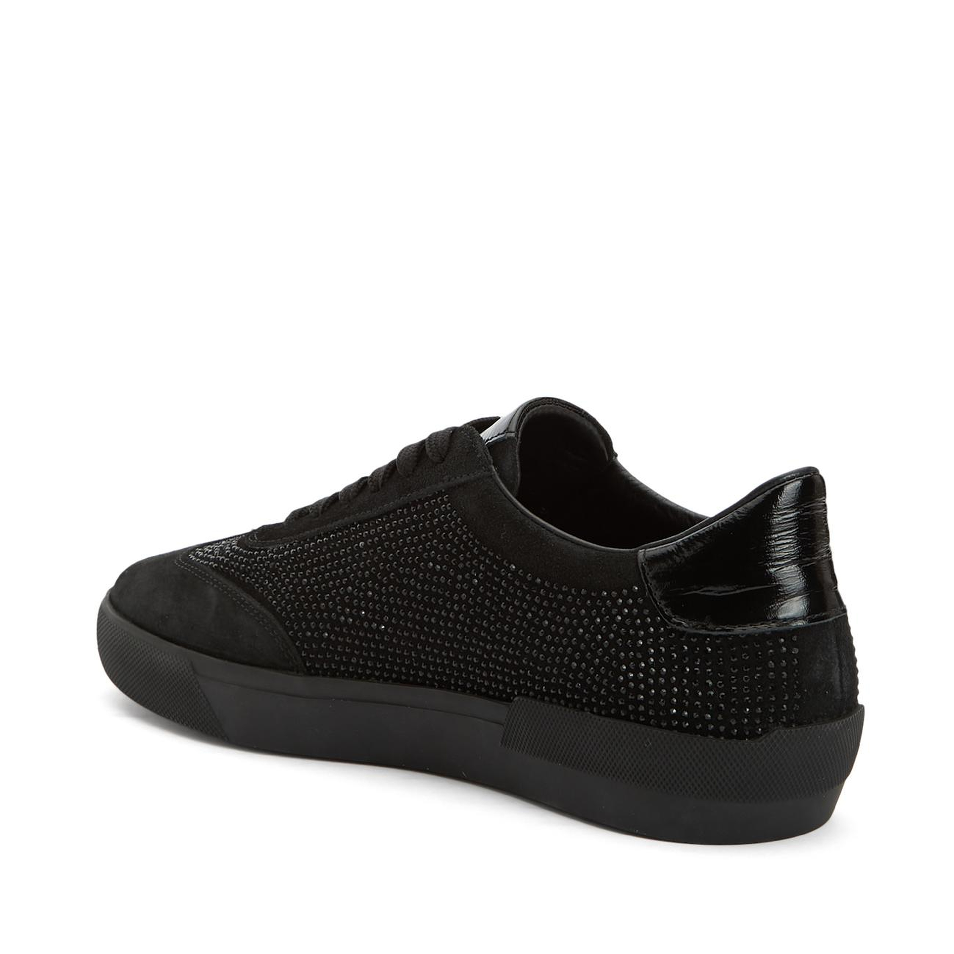 Divarese Kadın Siyah Süet Sneaker