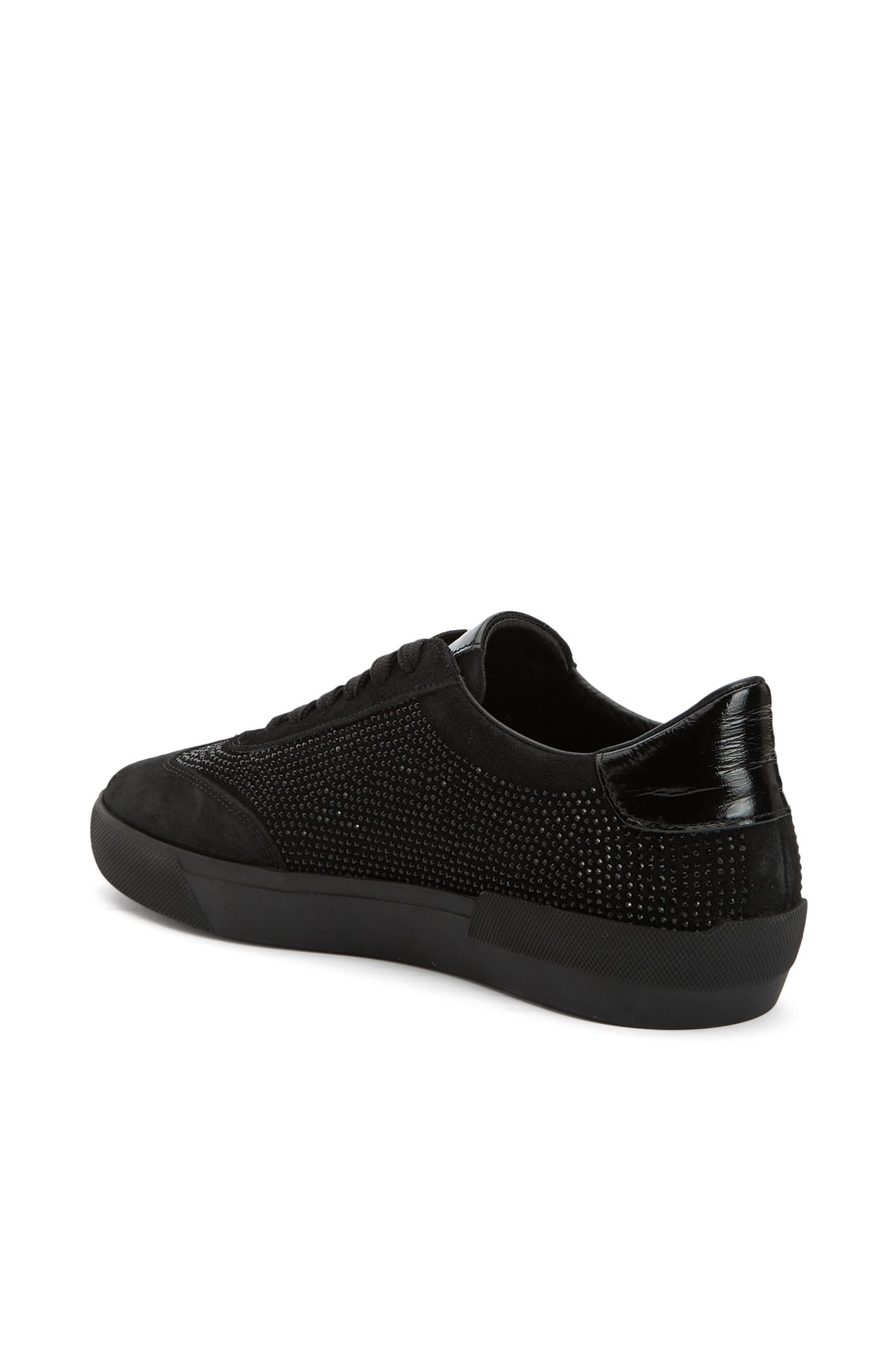 Divarese Kadın Siyah Süet Sneaker