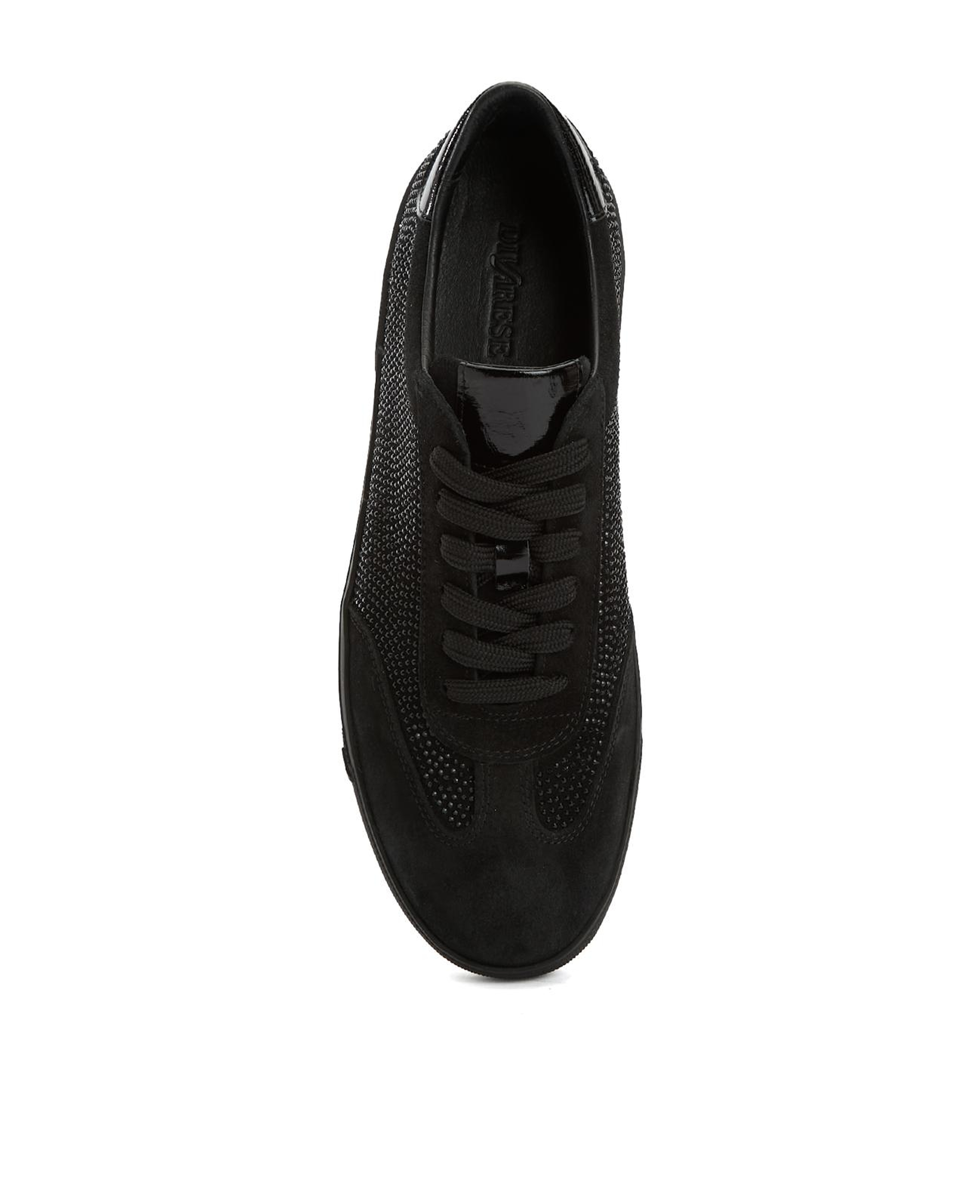 Divarese Kadın Siyah Süet Sneaker