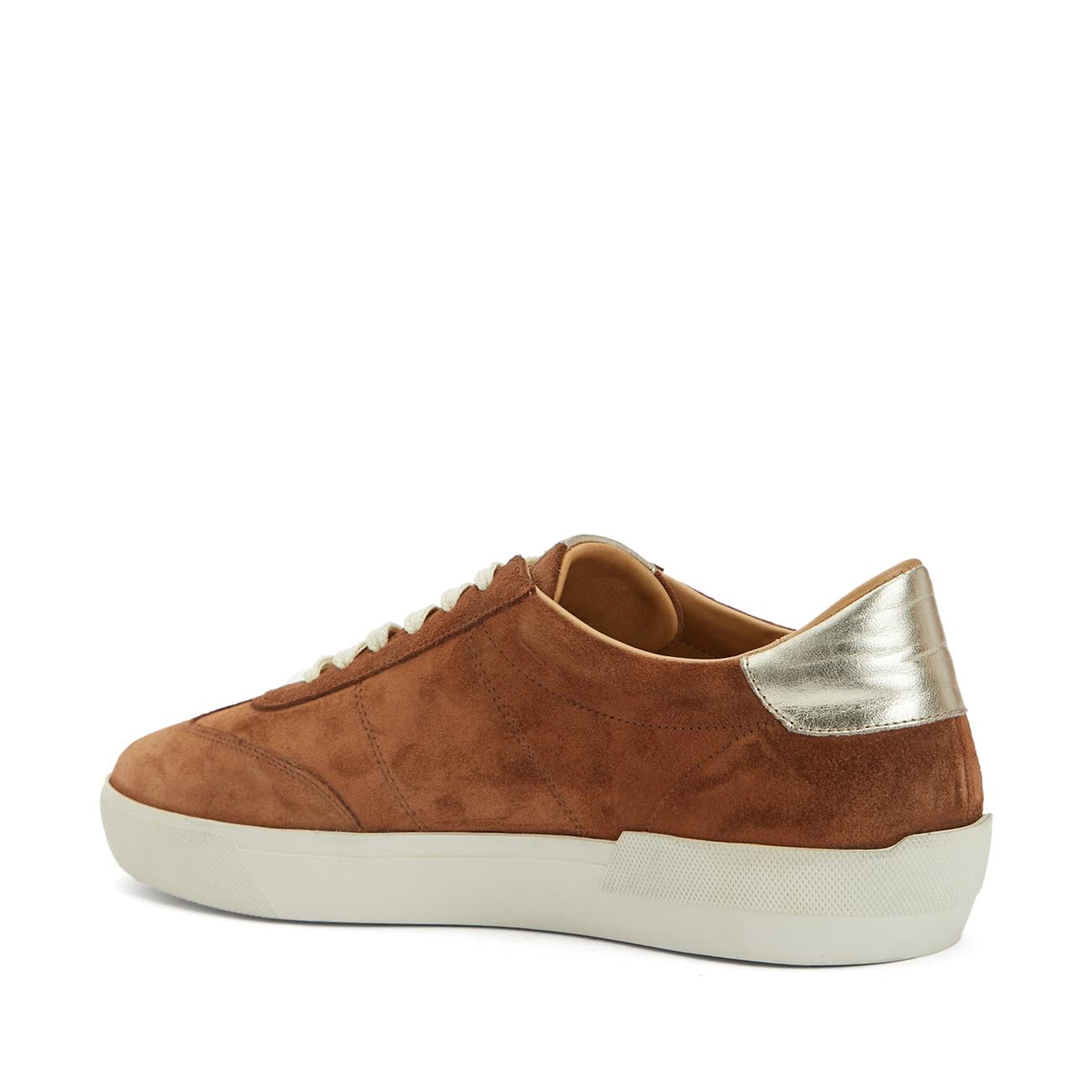 Divarese Kadın Camel Süet Sneaker