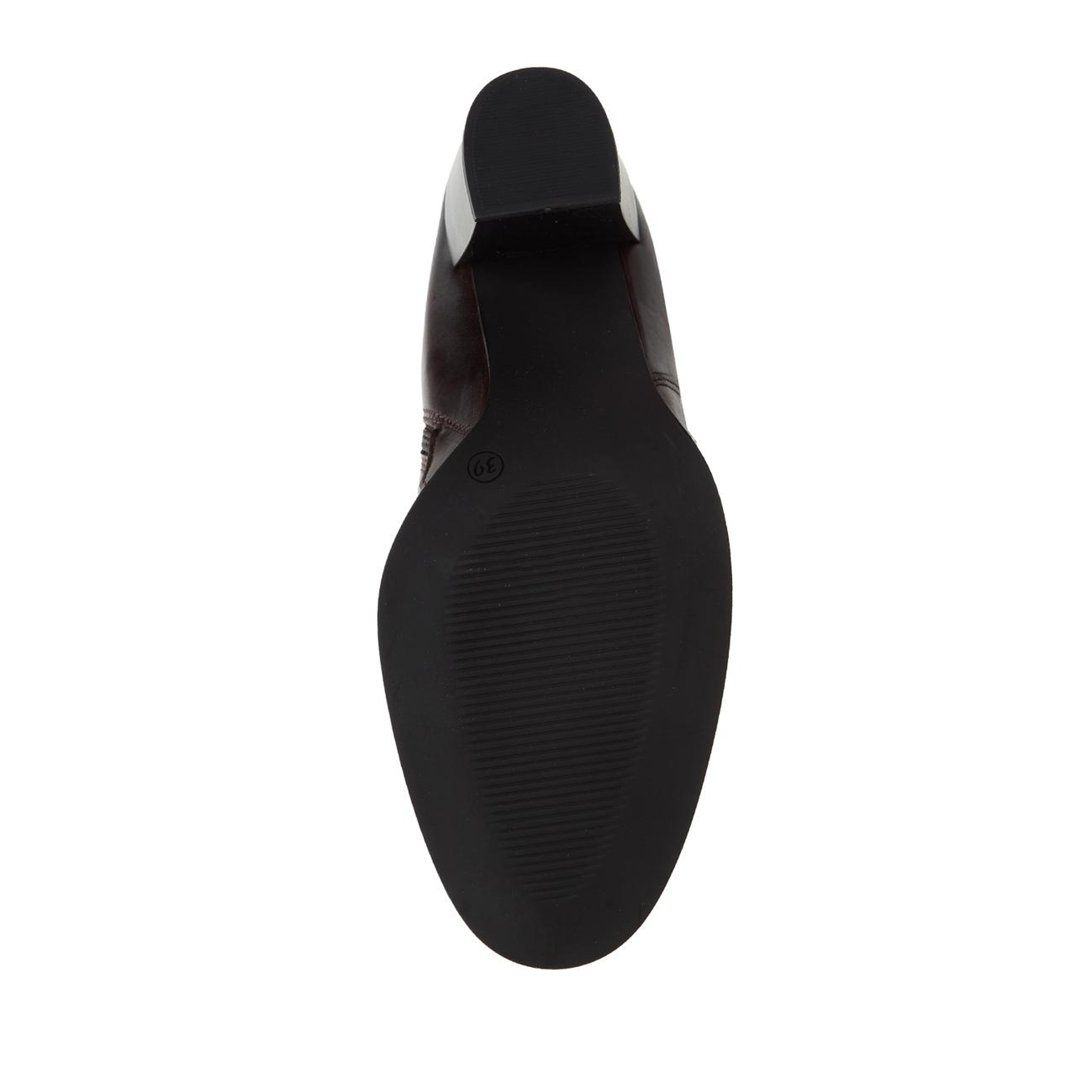 George Hogg Kadın Bordo Kemer Detaylı Deri Bot