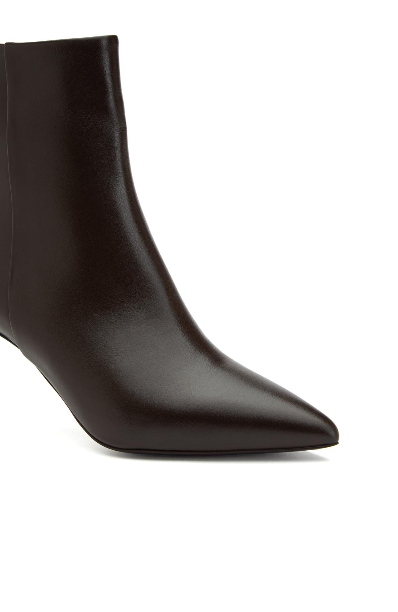 George Hogg Kadın Kahverengi Topuklu Deri Bot