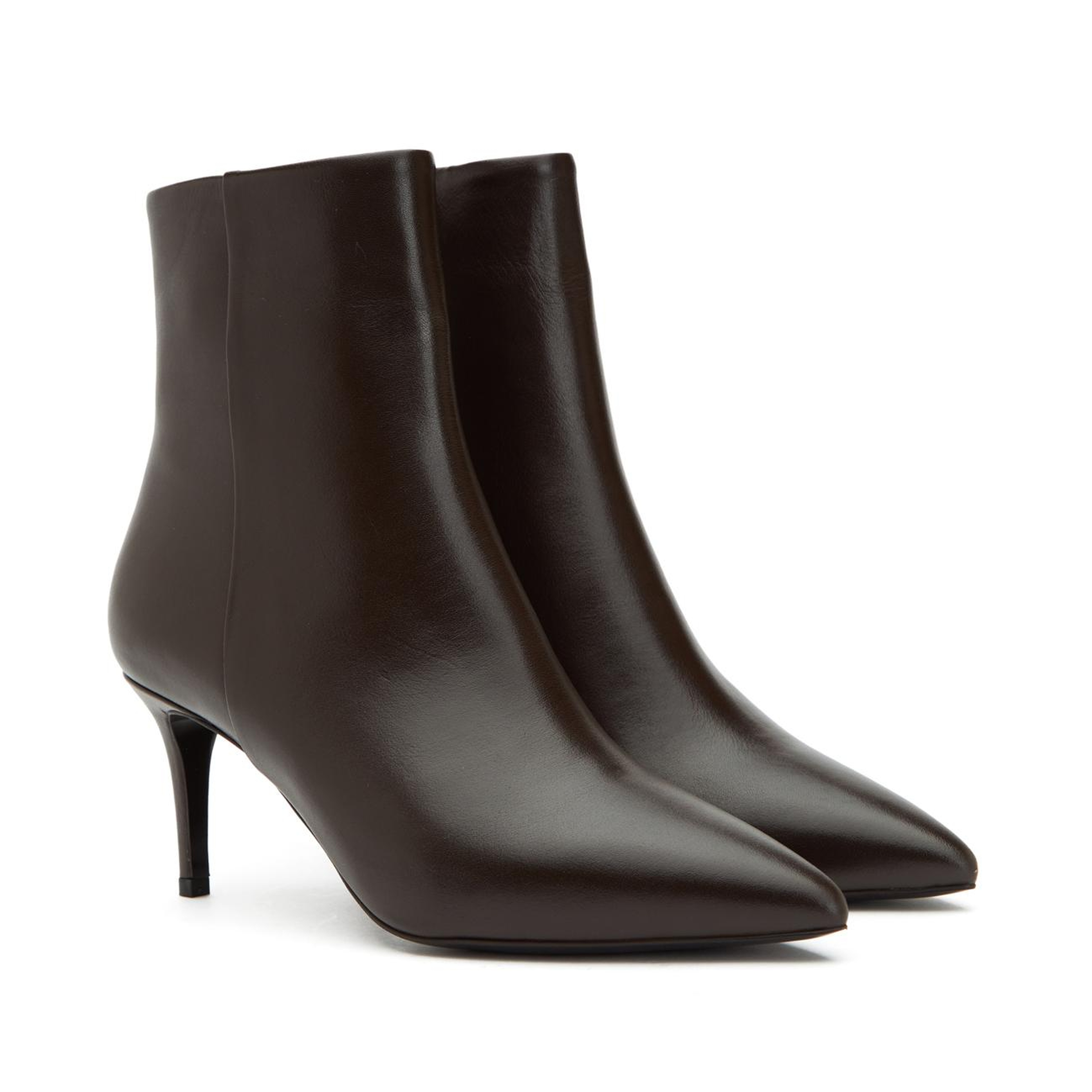 George Hogg Kadın Kahverengi Topuklu Deri Bot