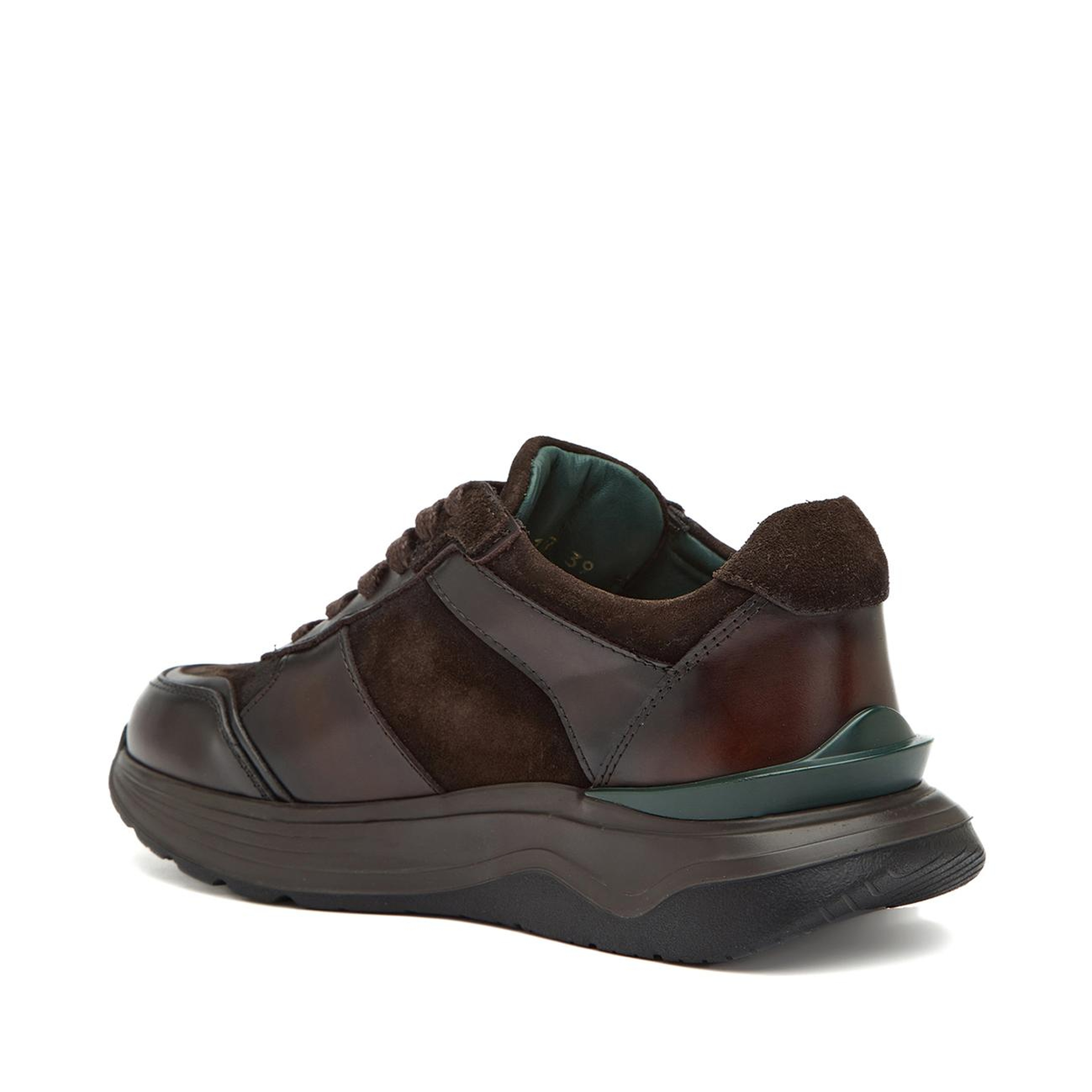 George Hogg Kadın Kahverengi Deri Sneaker