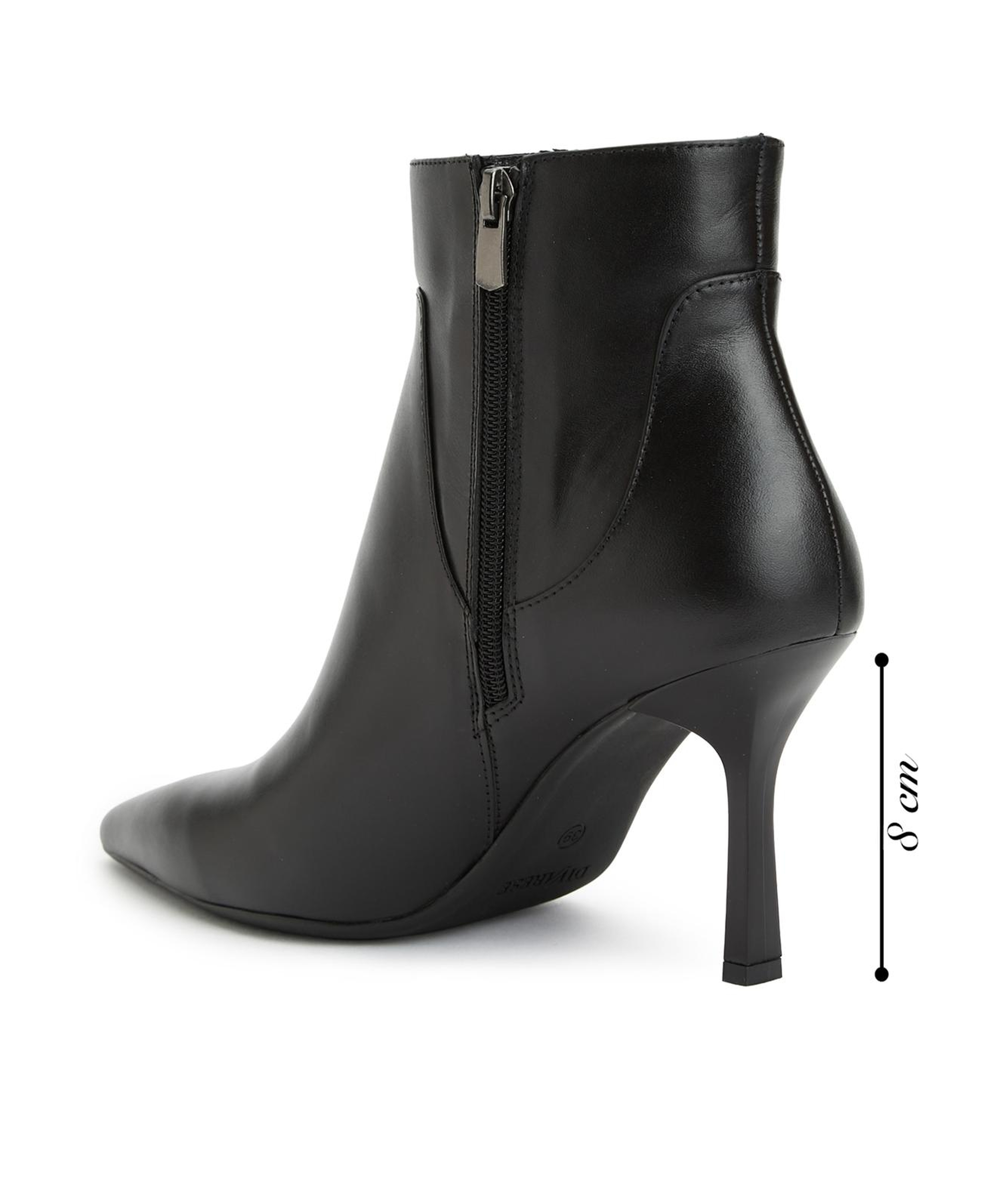 Divarese Kadın Siyah Topuklu Bot